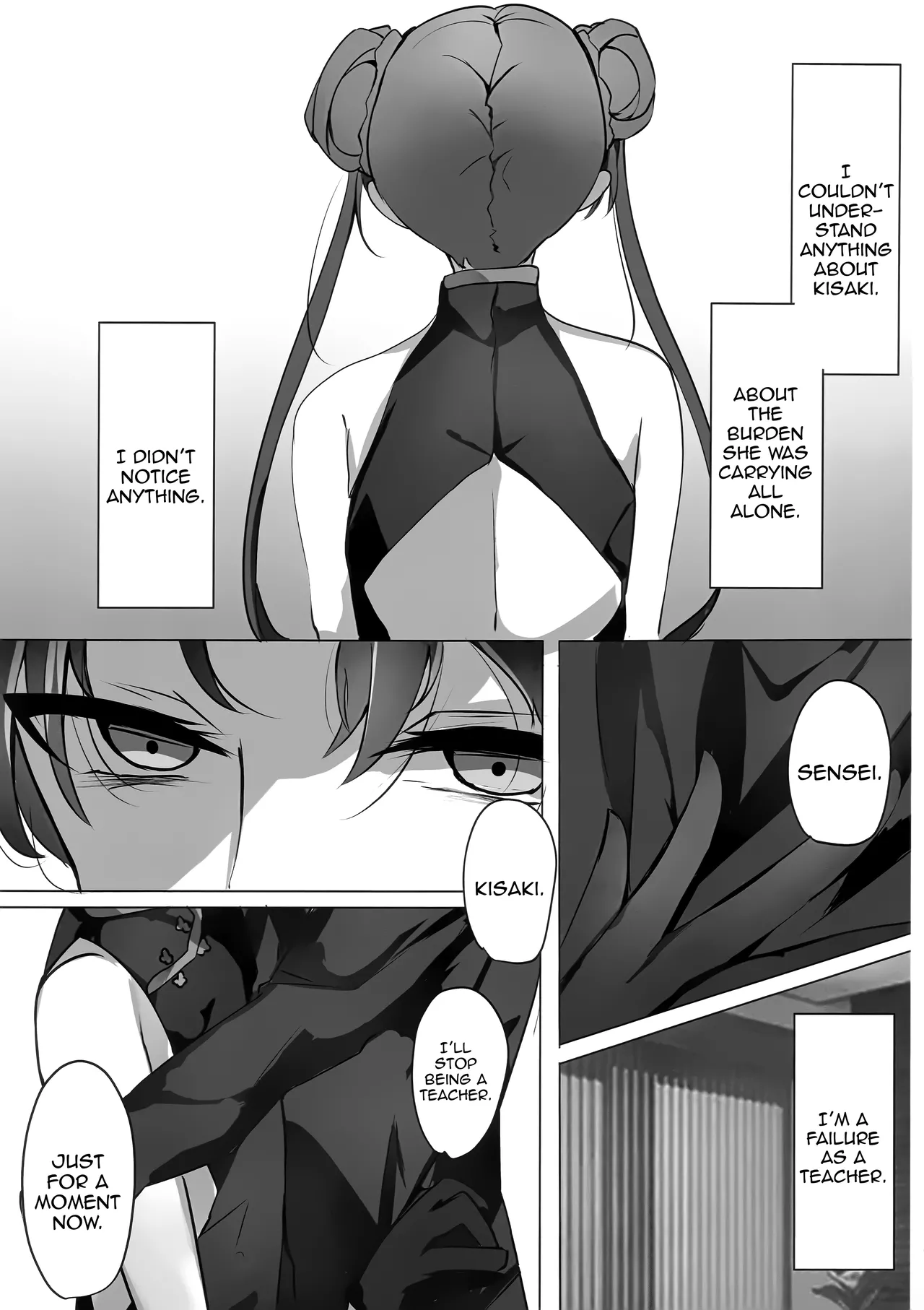 (C106) [espresso (Mutou Mame)] Ori no Naka no Aoi Tori | Acaged blue bird (Blue Archive) [English] {Doujins.com} 图片编号 10