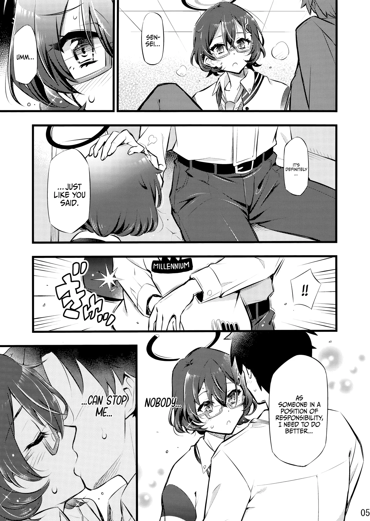 (C106) [Hetalearts (BLACKHEART)] WATCHMEN (Blue Archive) [English] {Doujins.com} image number 6