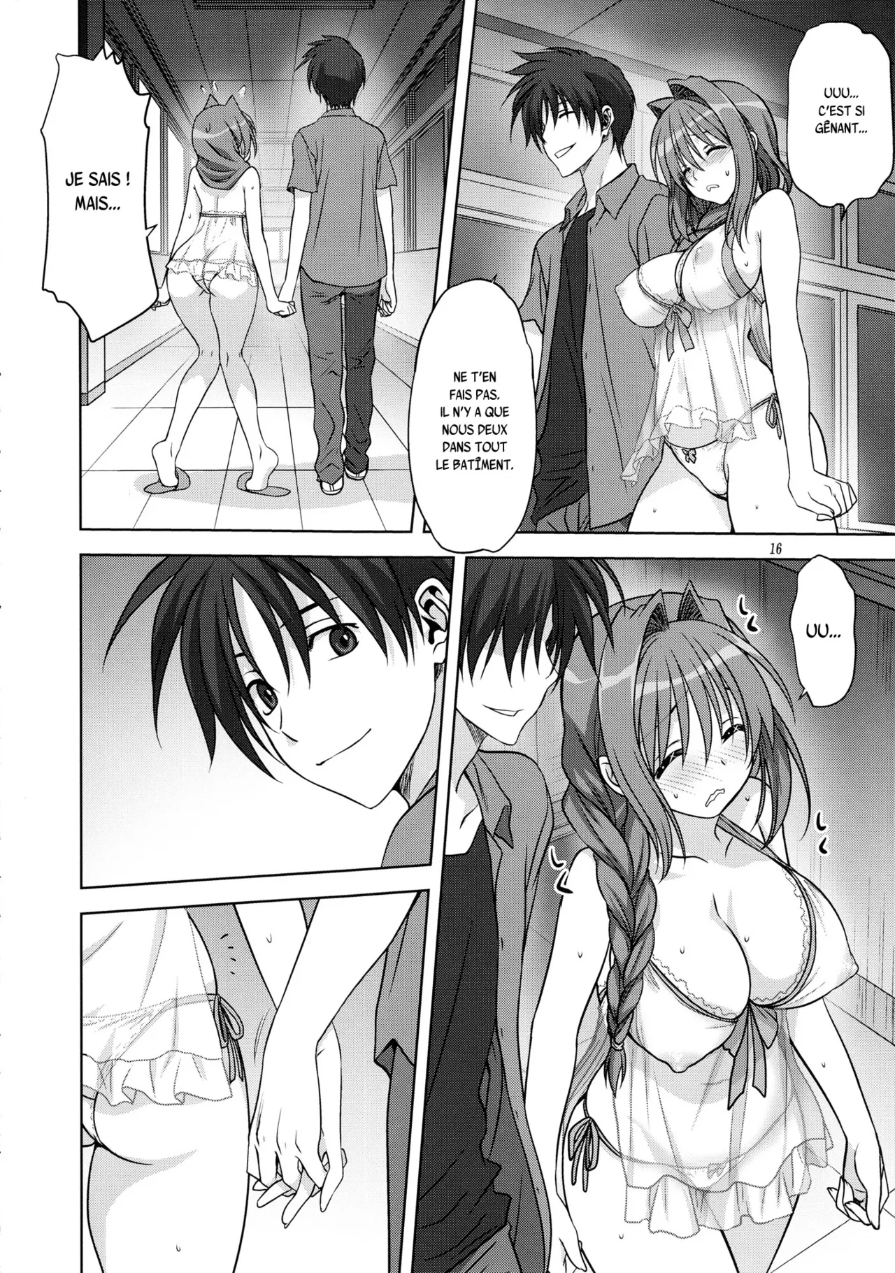 (C84) [Mitarashi Club (Mitarashi Kousei)] Akiko-san to Issho 12 (Kanon) [French] {SAXtrad} image number 16