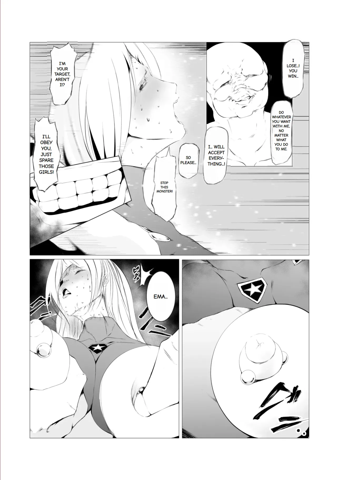 [FAT CAT] Superheroine Ema no Haiboku 4 numero di immagine  21