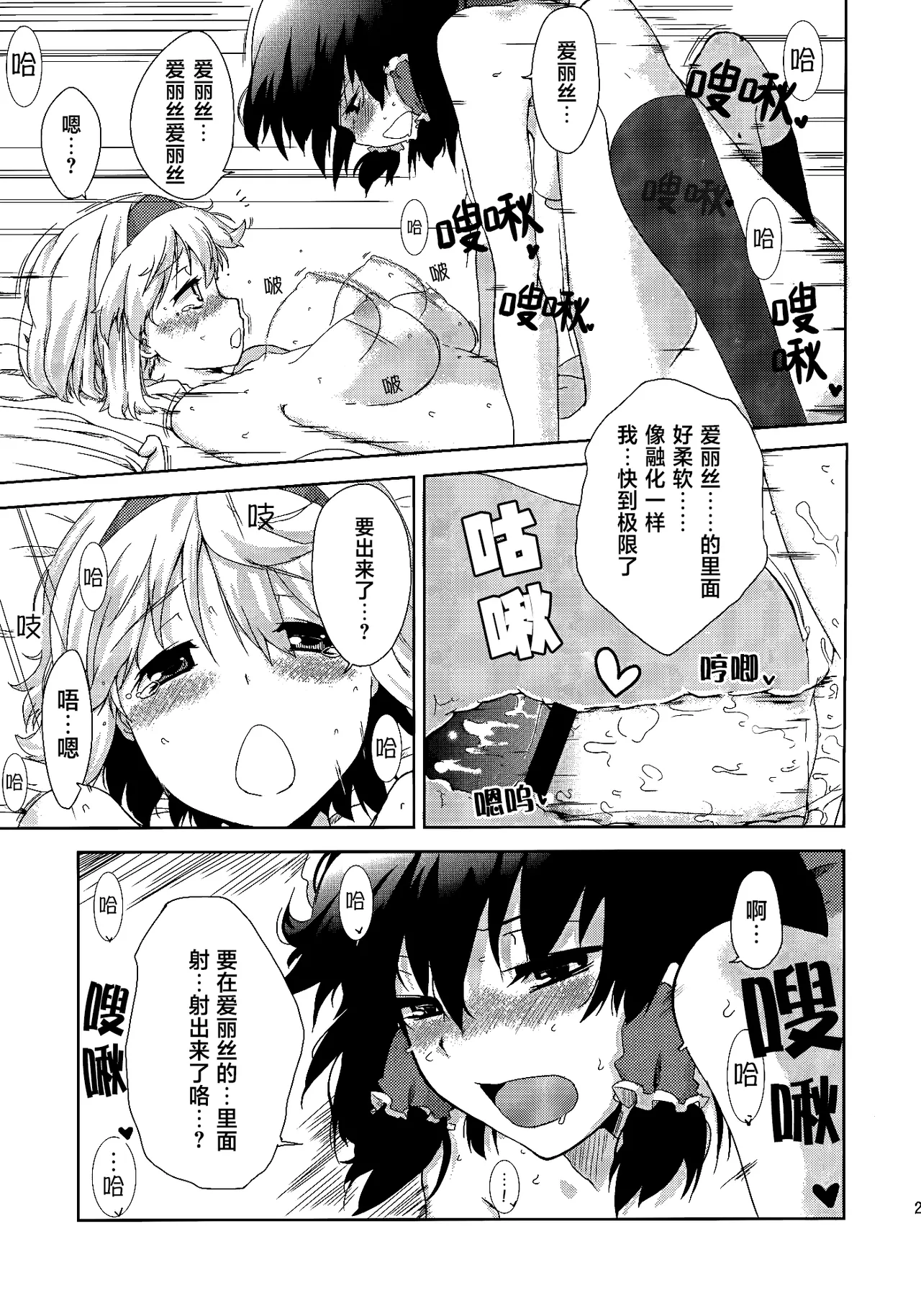 (C78) [Jalapeno Chips (Uro)] Heart Potion  | 心之秘药 (Touhou Project) [Chinese] [24K同人汉化] image number 25