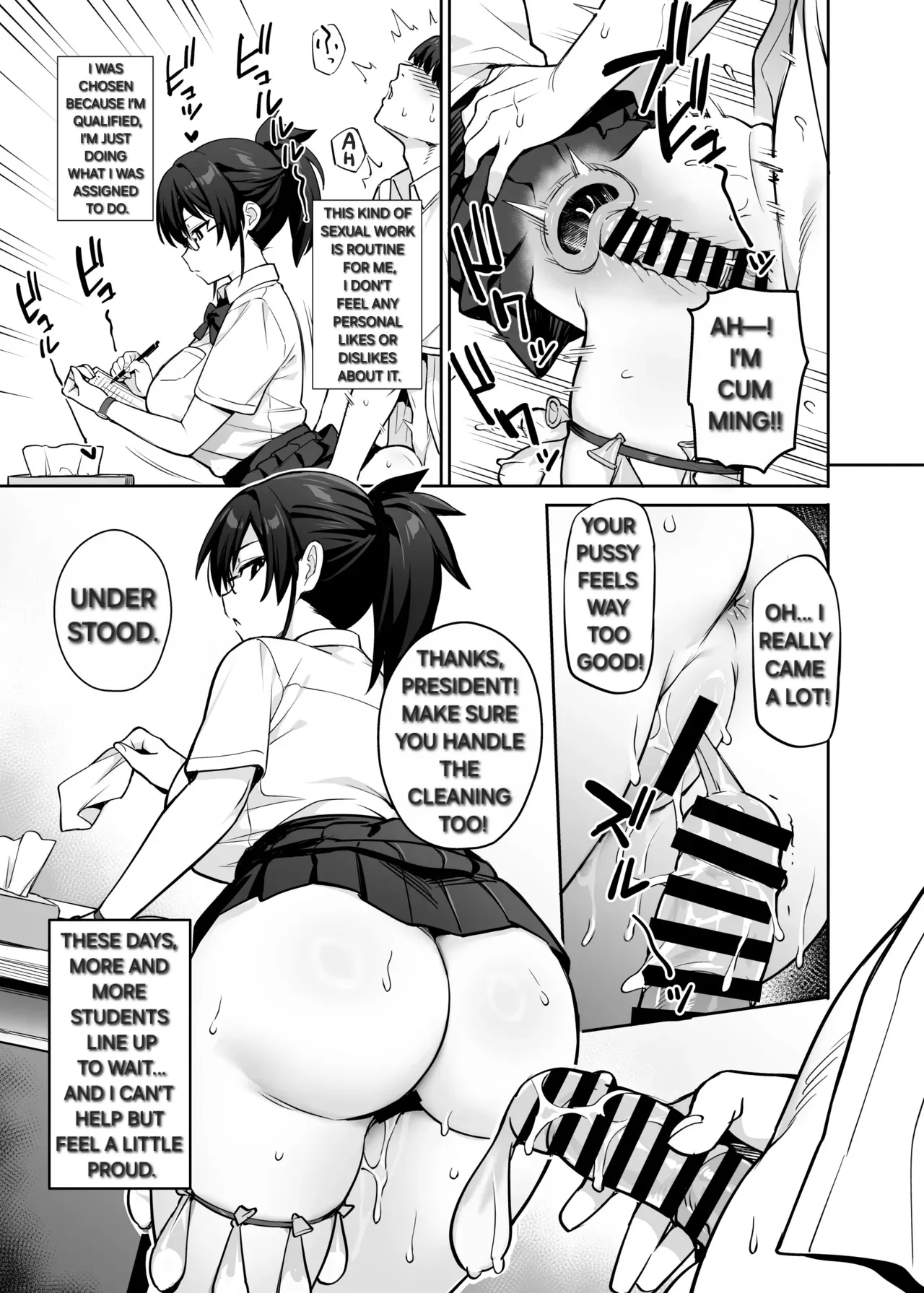 [TRY&Hougen Futari Shakai (TRY Hougen)] Atarashii Fuuki Iinchou wa Kyonyuu Sugiru Ken 3 | The New Disciplinary Committee President is Way Too Busty Part 3 [English] [Alyssaquenn] [Digital] numero di immagine  11