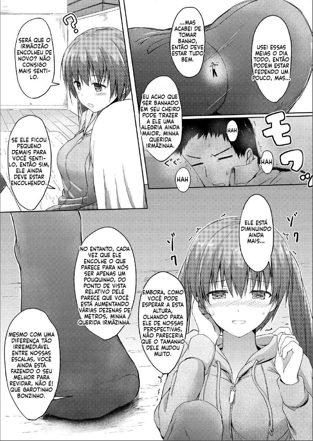 [honey lounge (Hachimitsu)] Imouto >>> Ani [Portuguese-BR] 图片编号 18