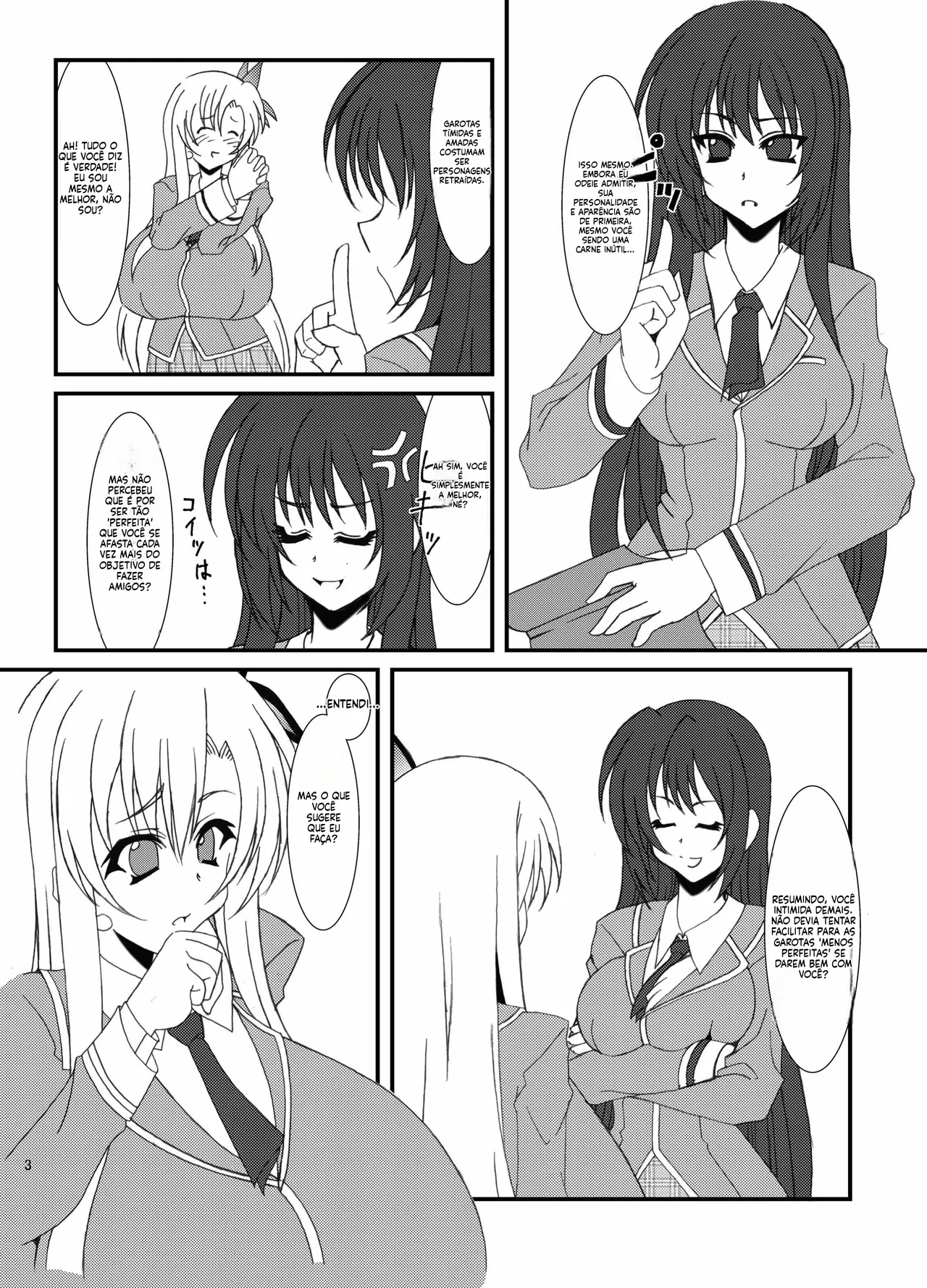 [elflite (Agata Akira)] Zannen Shiyou (Boku wa Tomodachi ga Sukunai) [Portuguese-BR] 图片编号 4