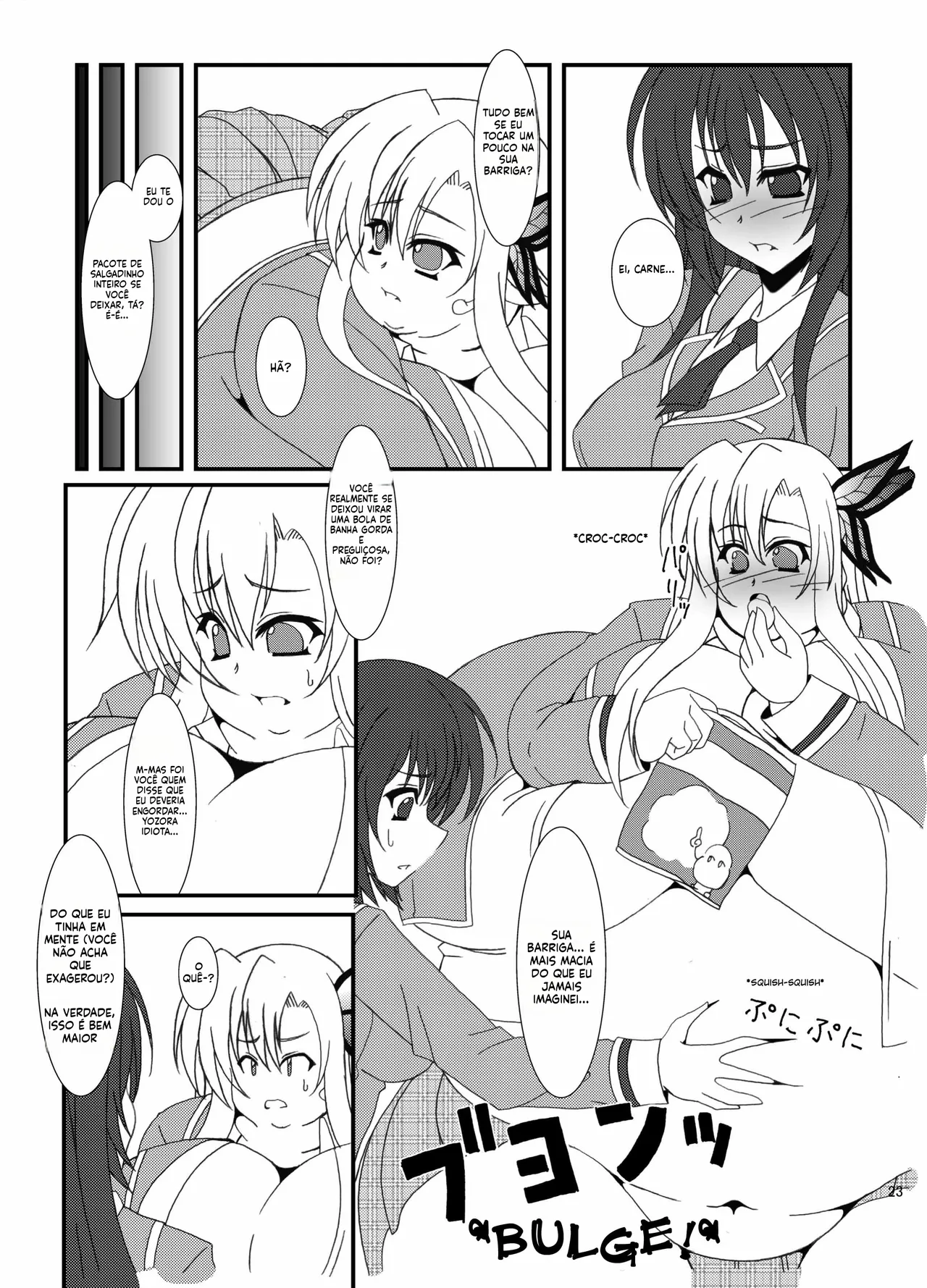 [elflite (Agata Akira)] Zannen Shiyou (Boku wa Tomodachi ga Sukunai) [Portuguese-BR] 图片编号 24