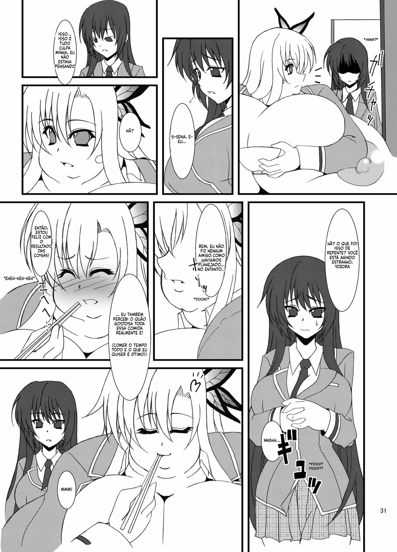 [elflite (Agata Akira)] Zannen Shiyou (Boku wa Tomodachi ga Sukunai) [Portuguese-BR] 图片编号 32