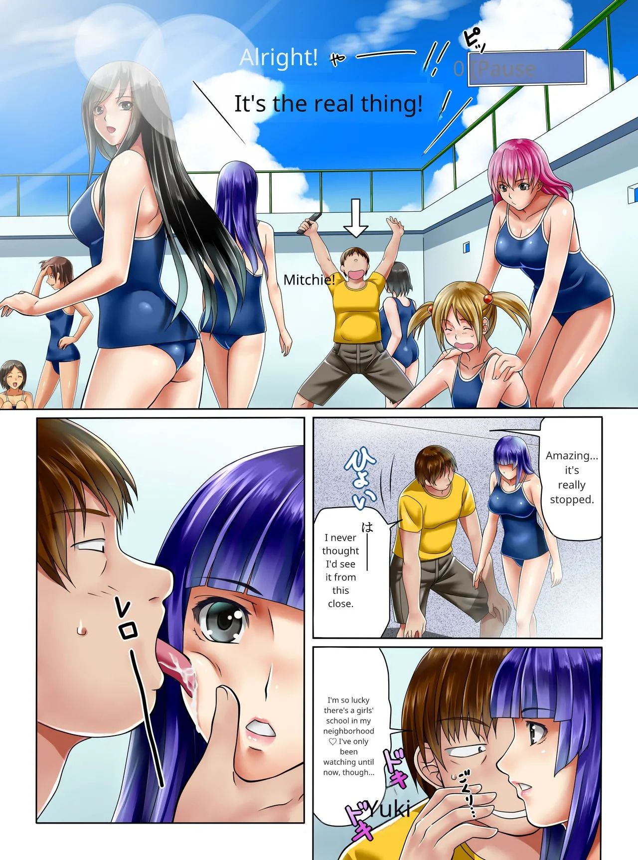 Moshimo Suku Sui Joshi Tachino Jikan Wo Tomeru Koto Ga Deki Tara image number 3