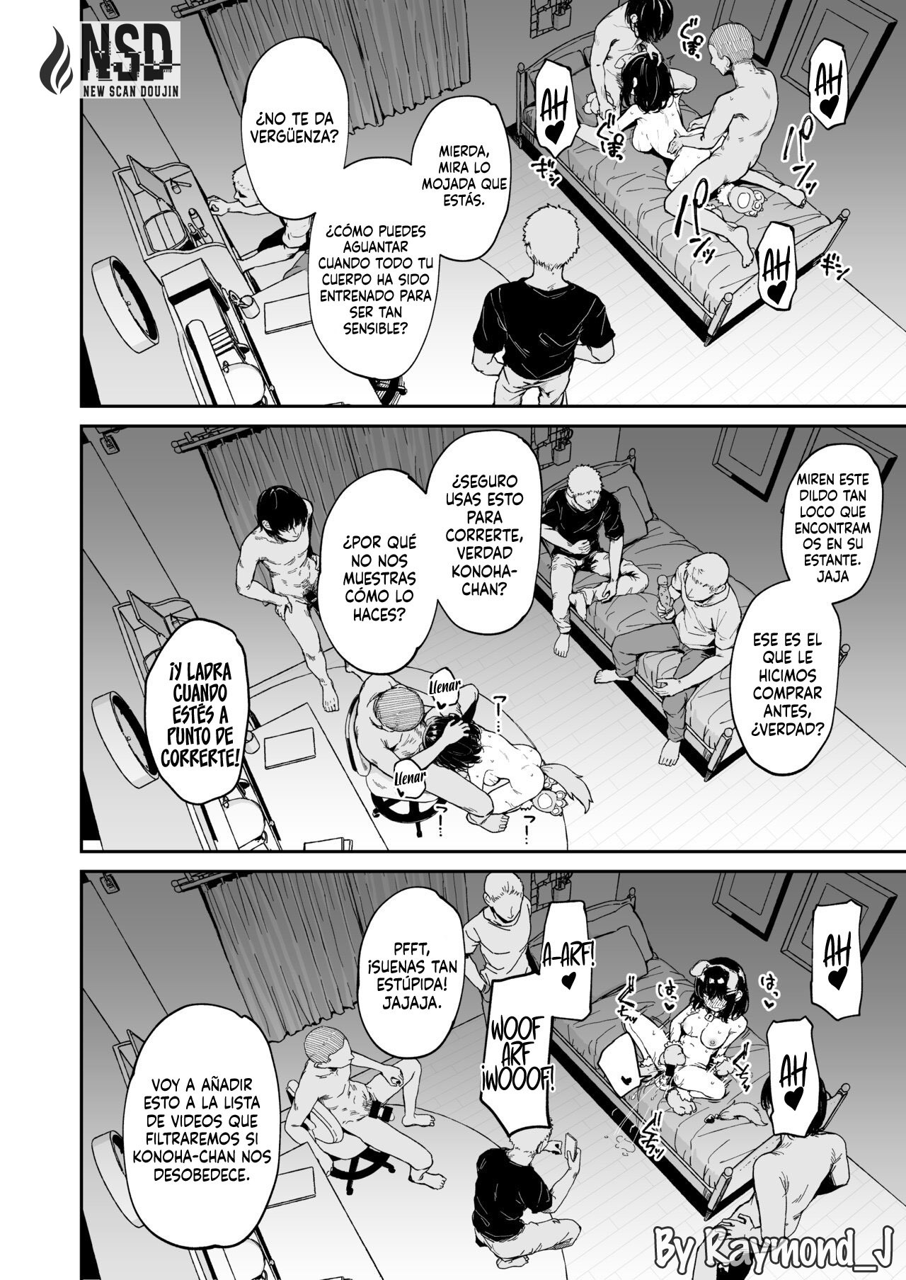 [Hiiro no Kenkyuushitsu (Hitoi)] Ochiba Nikki -Jitaku Choukyou Hen 1-｜Diario de las Hojas Caídas -Arco del Entrenamiento en Casa 1- [Spanish] [New Scan Doujin] [Digital] 画像番号 13