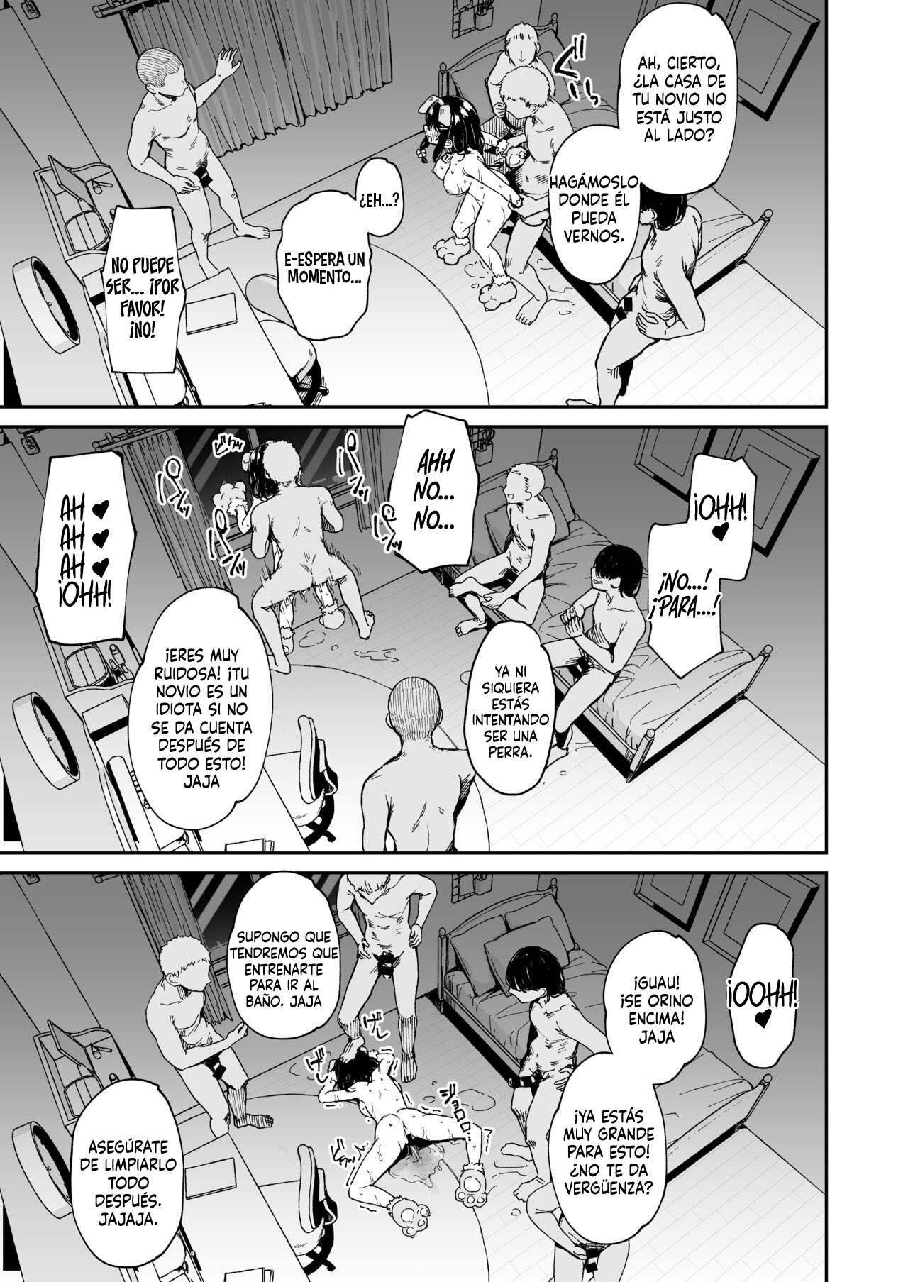 [Hiiro no Kenkyuushitsu (Hitoi)] Ochiba Nikki -Jitaku Choukyou Hen 1-｜Diario de las Hojas Caídas -Arco del Entrenamiento en Casa 1- [Spanish] [New Scan Doujin] [Digital] 画像番号 14