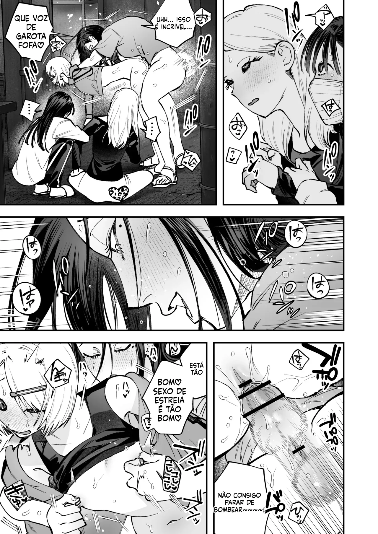 [Chimeda] Haetate Futanari Haru, Kaitsuu-chuu [Portuguese-BR] 22eme image