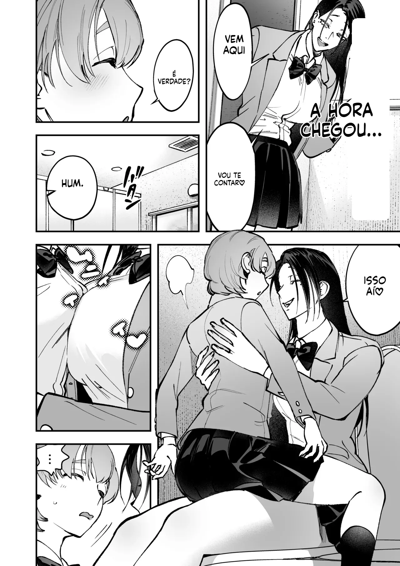 [Chimeda] Haetate Futanari Haru, Kaitsuu-chuu [Portuguese-BR] 39eme image