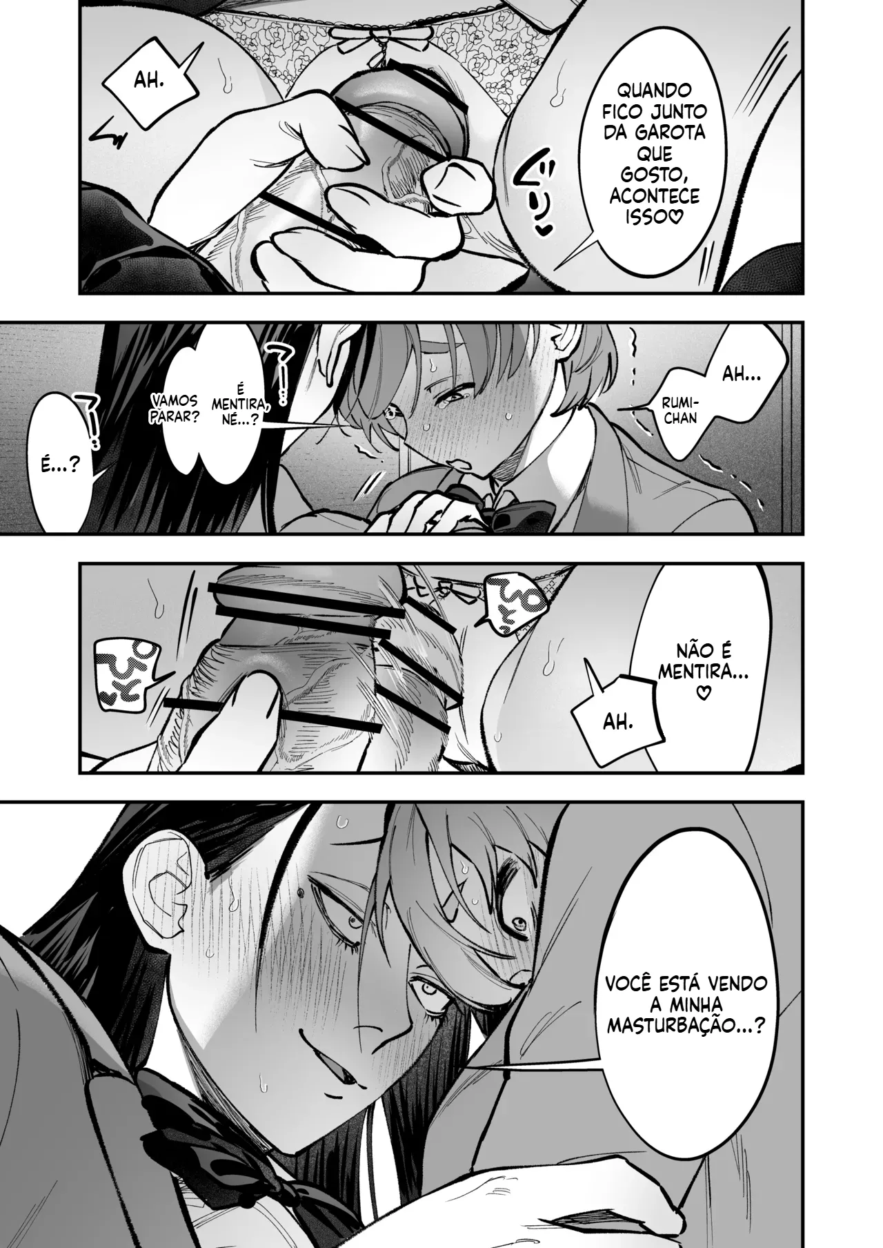 [Chimeda] Haetate Futanari Haru, Kaitsuu-chuu [Portuguese-BR] 46eme image