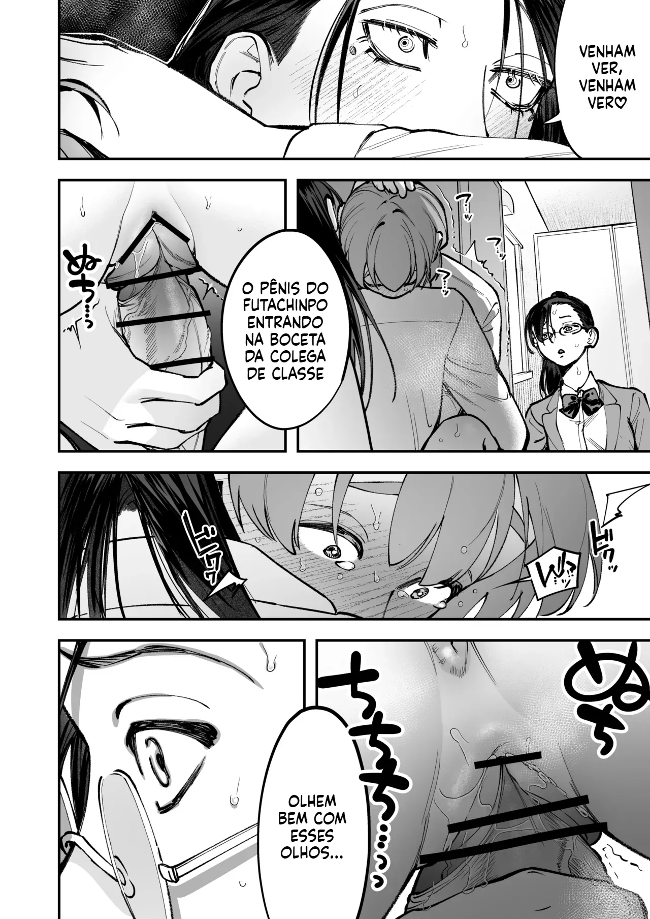 [Chimeda] Haetate Futanari Haru, Kaitsuu-chuu [Portuguese-BR] 57eme image