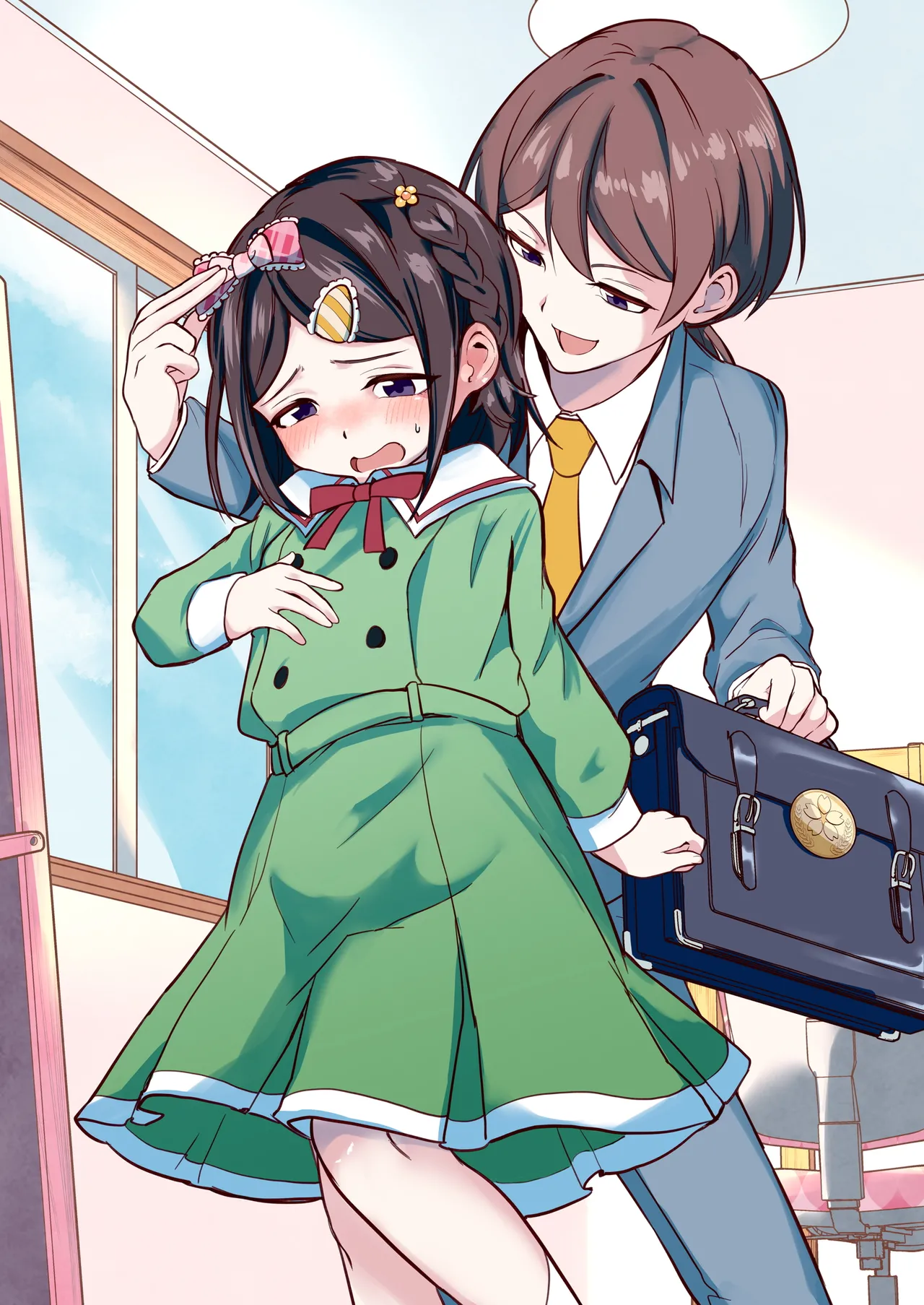 [Chijoku An (Momochamaru)] Ani ni Natta Kaki-chan to Imouto ni Sareta Touki-kun [English] изображение № 2