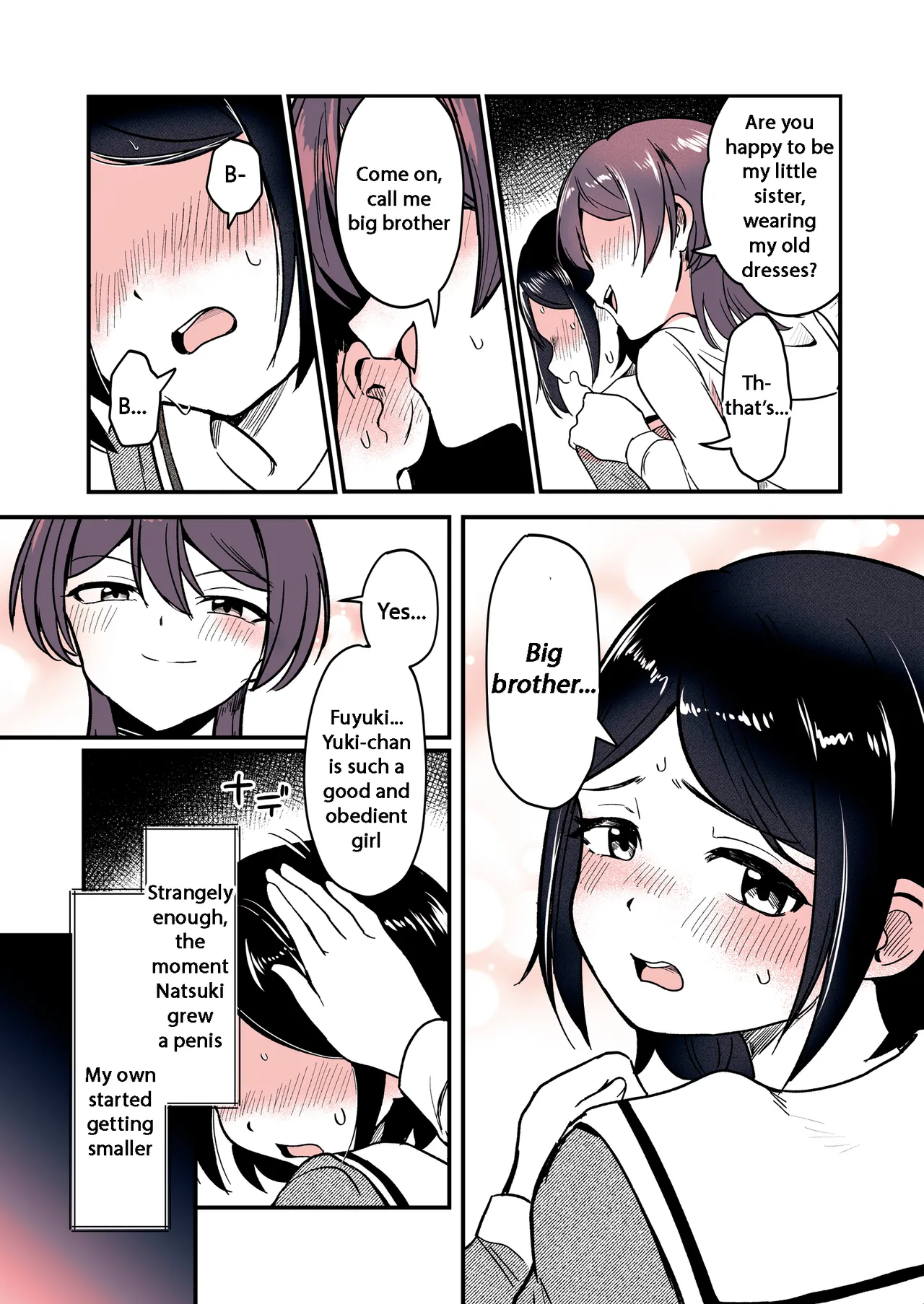 [Chijoku An (Momochamaru)] Ani ni Natta Kaki-chan to Imouto ni Sareta Touki-kun [English] изображение № 15