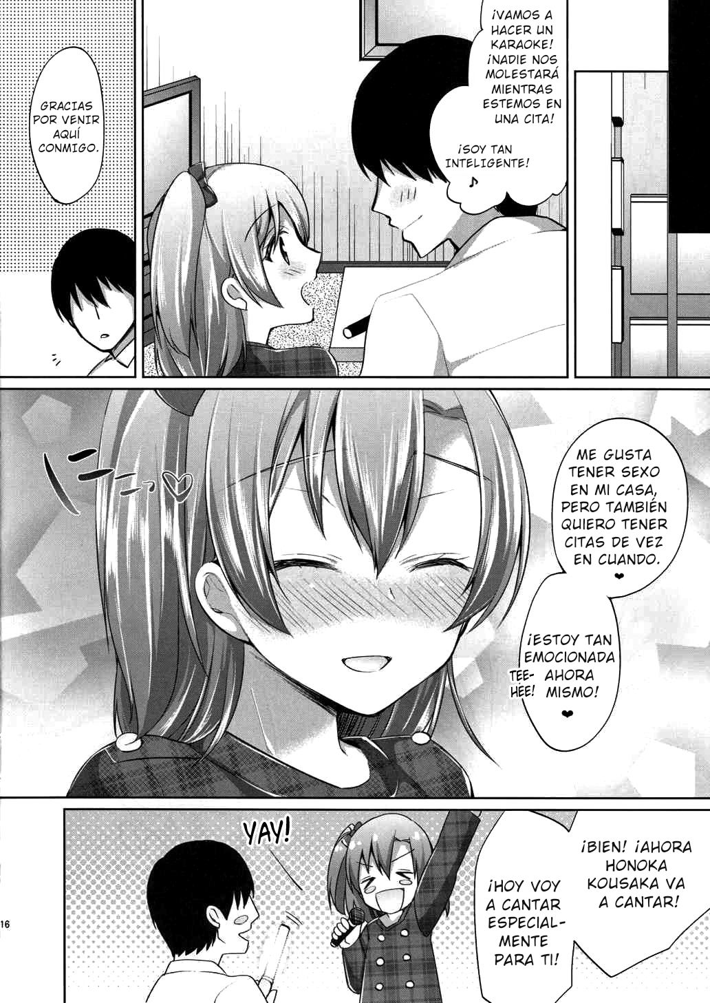 (Bokura no Love Live! 8) [liz project (Miyamoto Liz)] Honoka to Icha Love Ecchi (Love Live!) [Spanish] Bildnummer 15