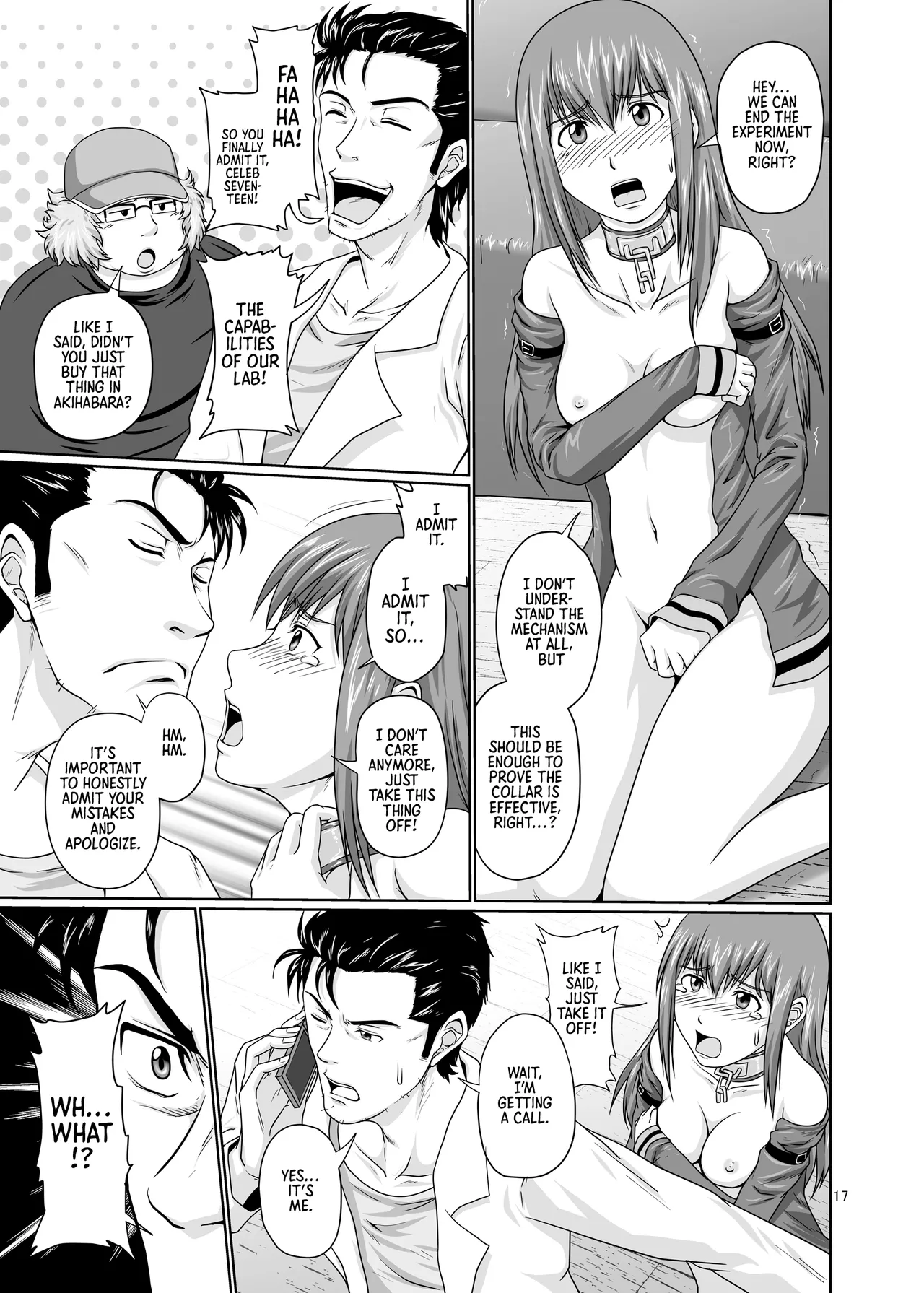 [Daizu no Susume (Toyama Teiji)] A Completely Submissive American Virgin - Chapter a -Sexual slavery Makise Kurisu- (Steins;Gate) [Digital] [English] [Morally Bankrupt Wizard Translations] изображение № 16