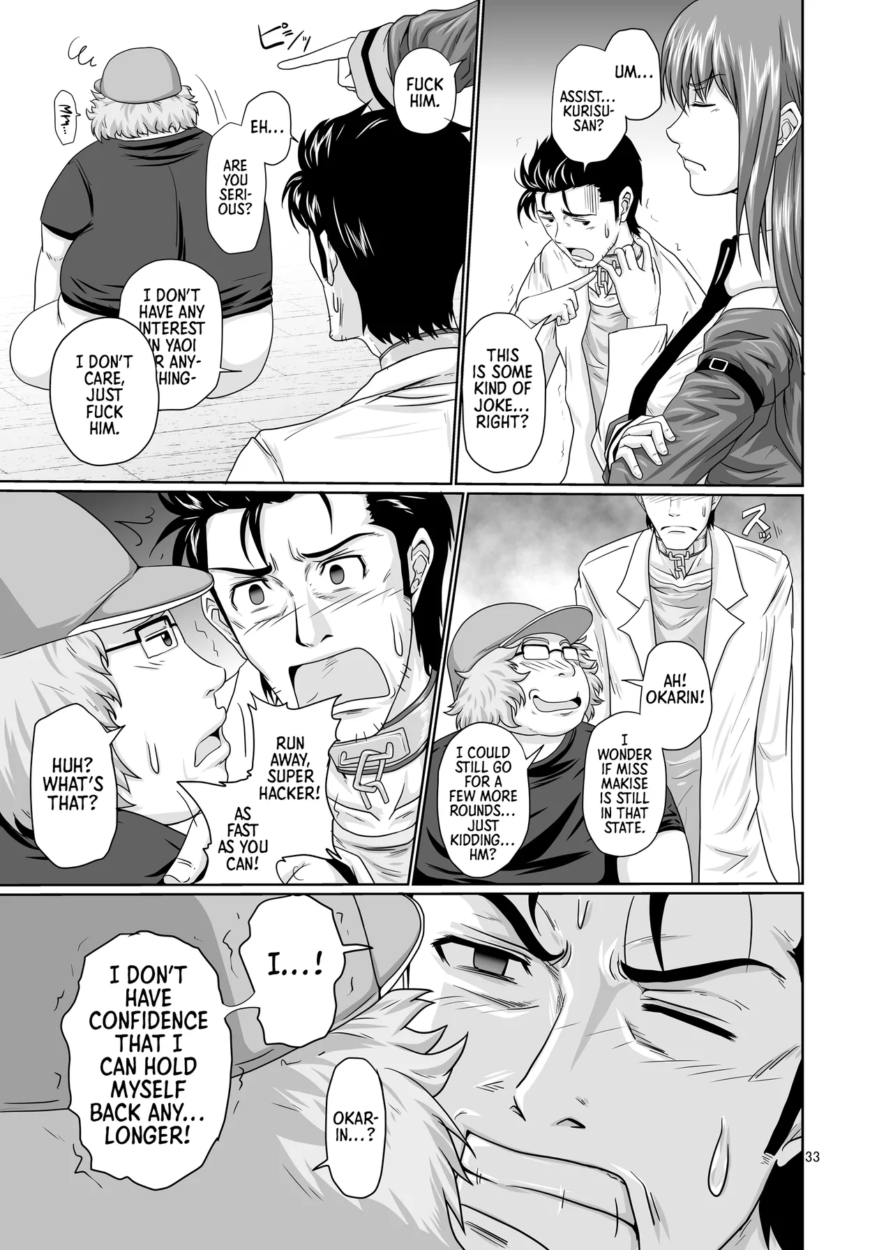 [Daizu no Susume (Toyama Teiji)] A Completely Submissive American Virgin - Chapter a -Sexual slavery Makise Kurisu- (Steins;Gate) [Digital] [English] [Morally Bankrupt Wizard Translations] изображение № 32
