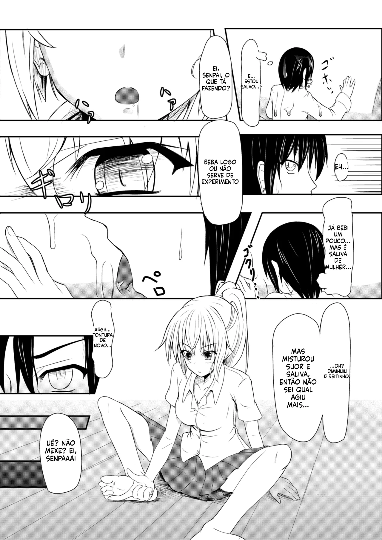 [NeonSign (DRE, Hachimitsu, Aonagi)] F3! - Foot Fetish Funbook [Portuguese-BR] image number 10