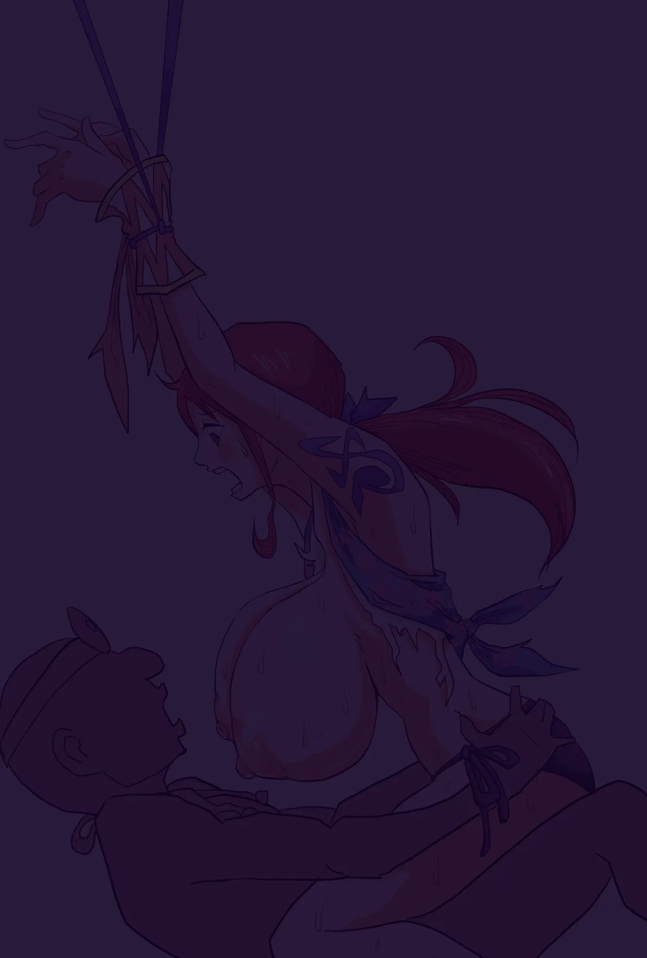 [すずひそ] 謎のお乳病を治療してもらう話 (ワンピース) image number 14