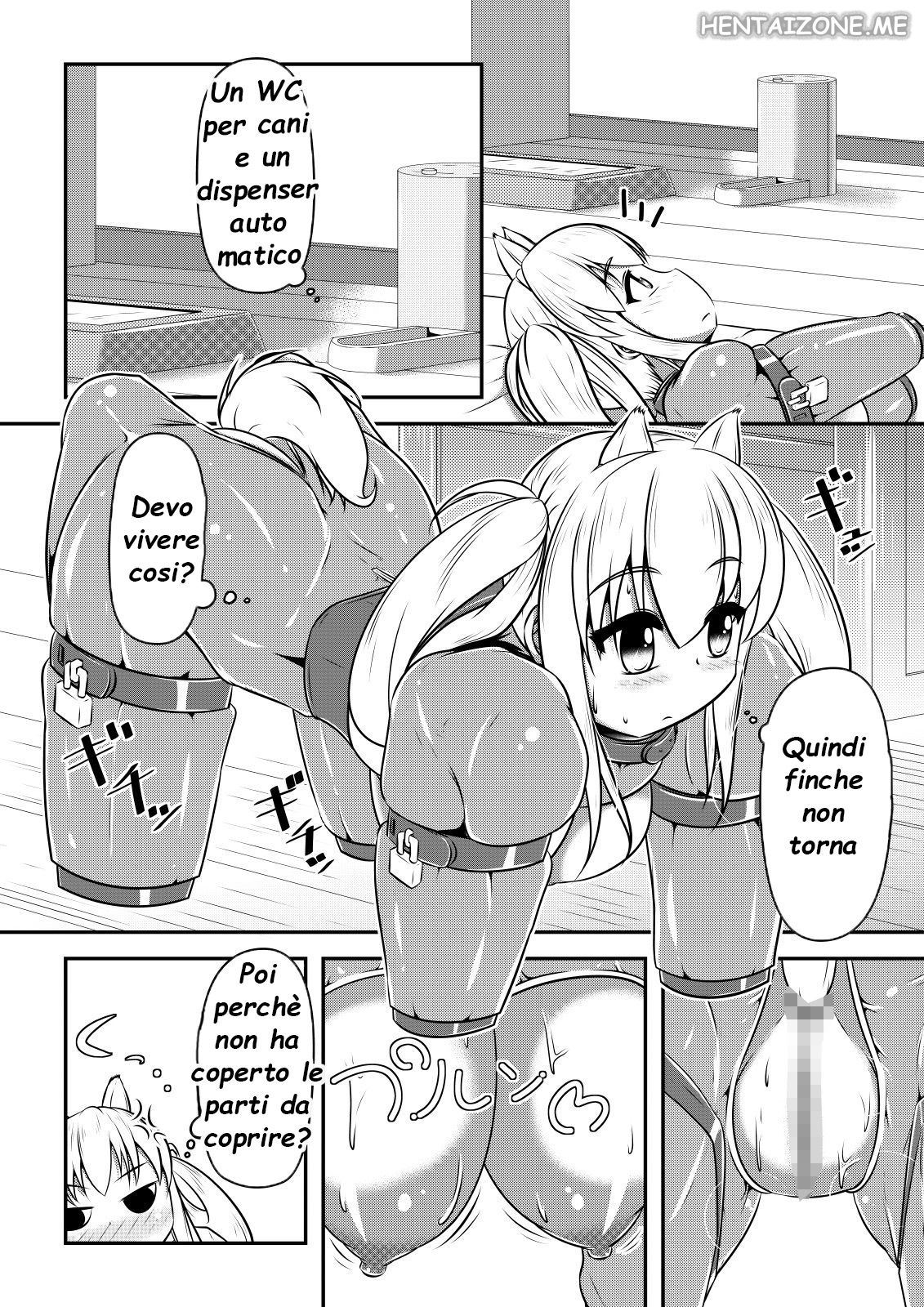 [Shiroi Shinoshino (Shinoda Kazuhiro)] Hitoinu Ureshon Tomarazu | La mia nuova vita da cani [Italian] [Hentai Zone] [Digital] numero di immagine  10