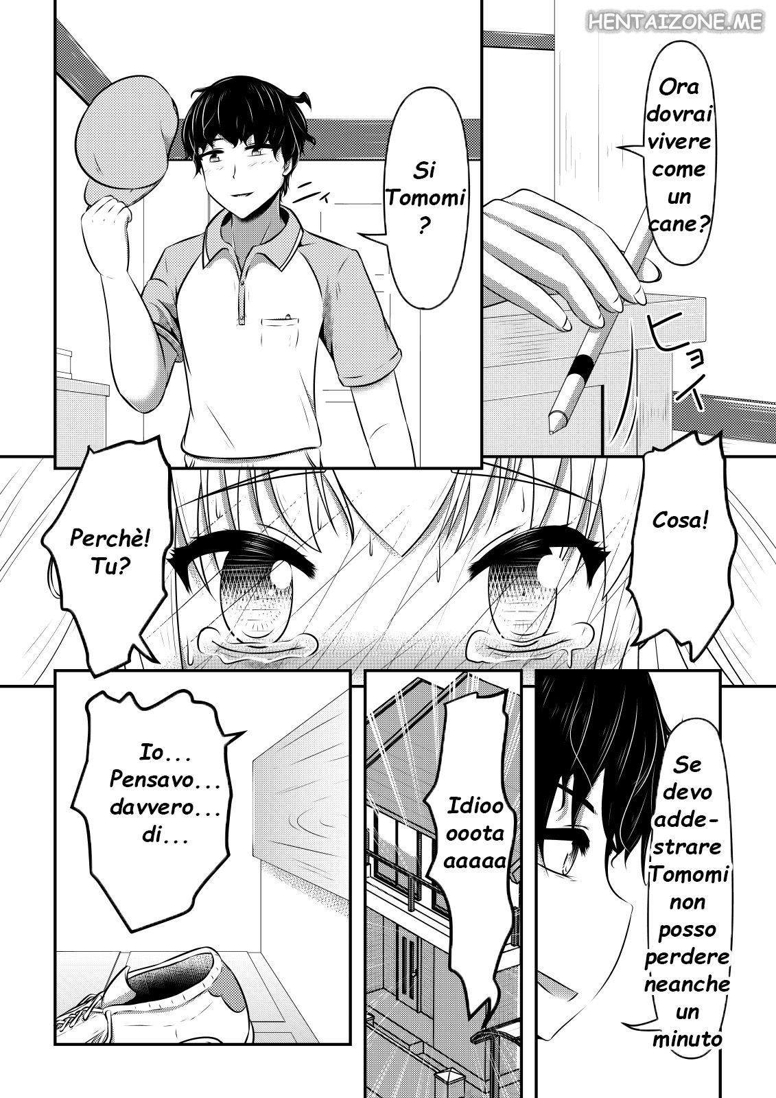 [Shiroi Shinoshino (Shinoda Kazuhiro)] Hitoinu Ureshon Tomarazu | La mia nuova vita da cani [Italian] [Hentai Zone] [Digital] numero di immagine  16