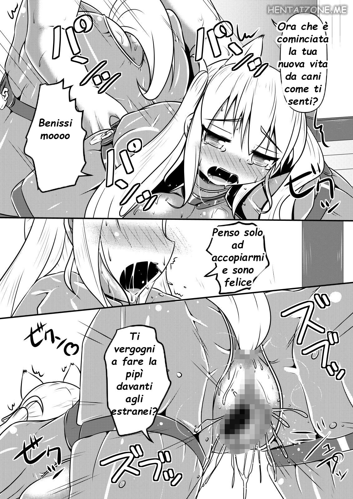 [Shiroi Shinoshino (Shinoda Kazuhiro)] Hitoinu Ureshon Tomarazu | La mia nuova vita da cani [Italian] [Hentai Zone] [Digital] numero di immagine  18