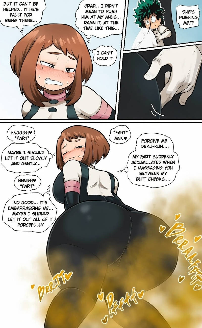 [GTS Tamago] Ochako Uraraka vs Izuku Midoriya (COLOR) image number 8
