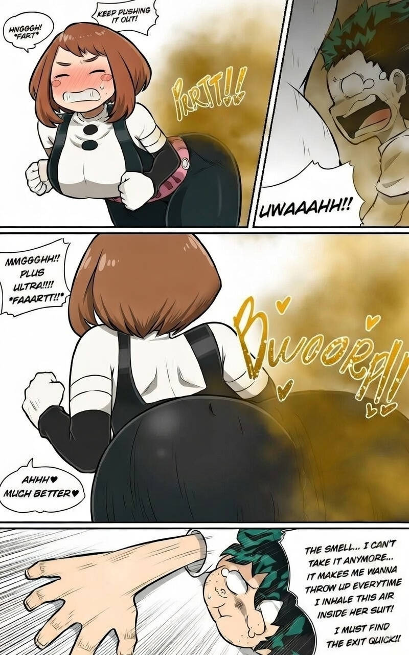 [GTS Tamago] Ochako Uraraka vs Izuku Midoriya (COLOR) image number 9