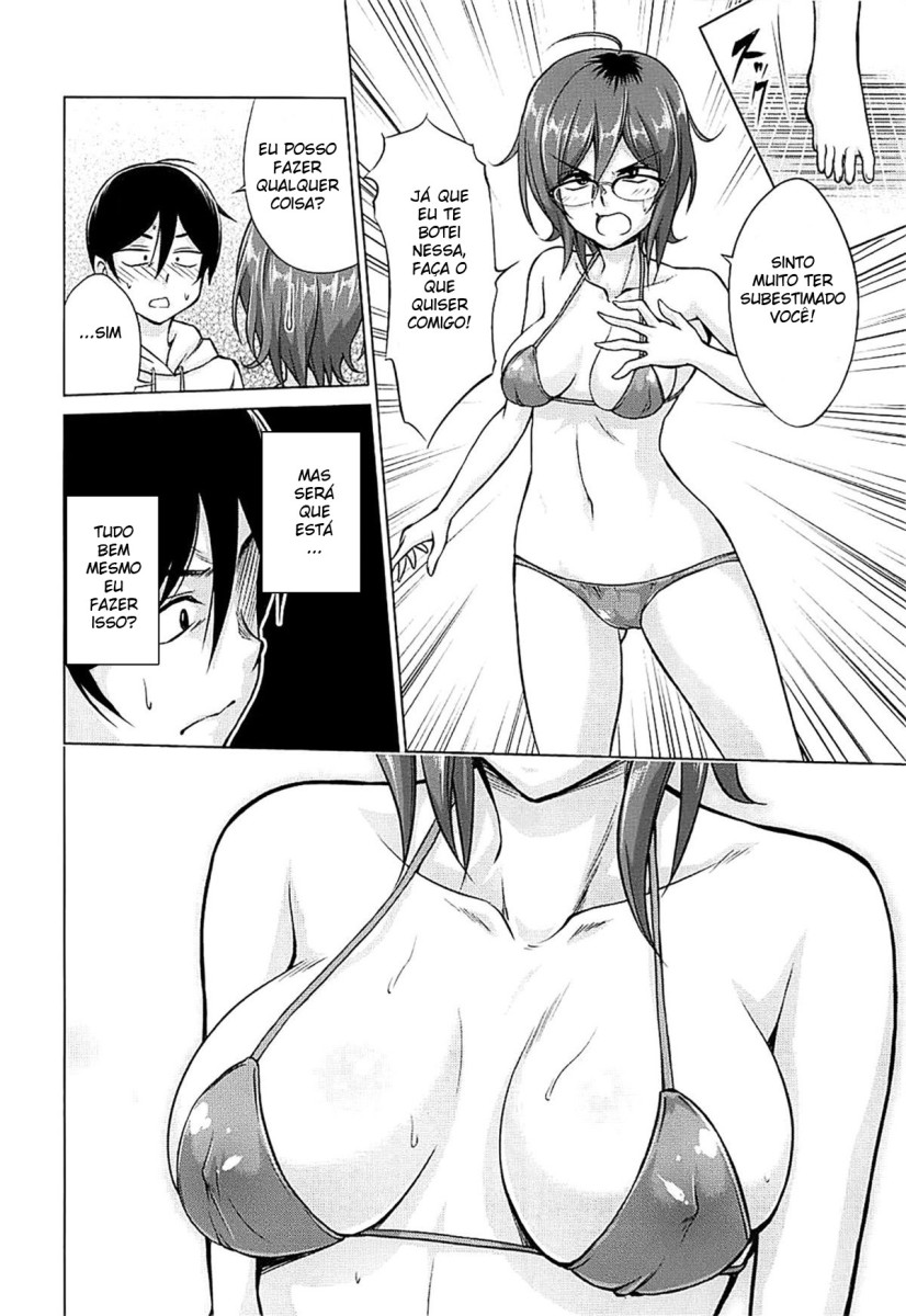(COMIC1☆13) [TORA MACHINE (Kasukabe Taro)] Hajime DE Shasei (Dagashi Kashi) [Portuguese-BR] image number 9