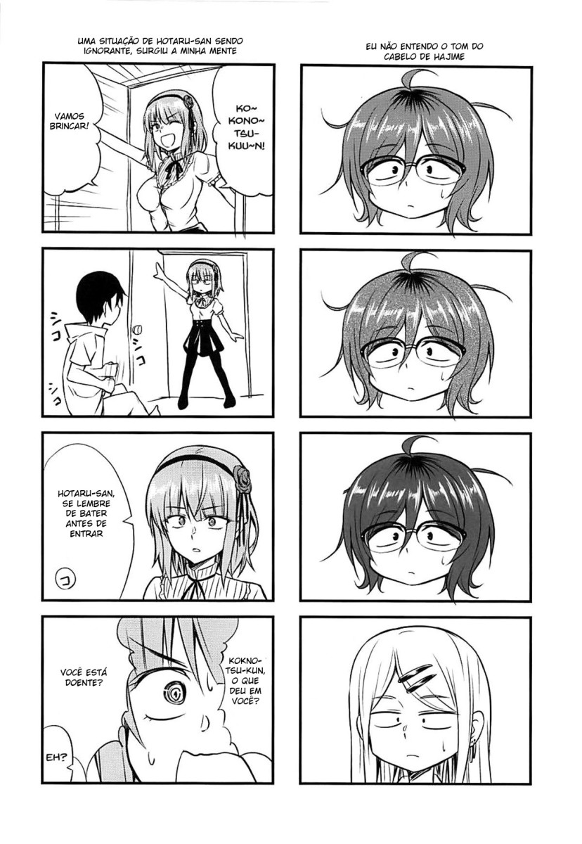 (COMIC1☆13) [TORA MACHINE (Kasukabe Taro)] Hajime DE Shasei (Dagashi Kashi) [Portuguese-BR] image number 23