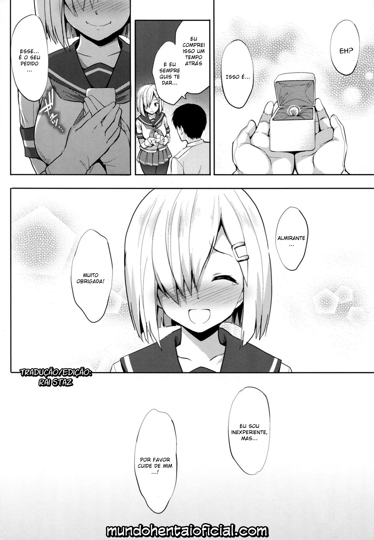 [Jouji Mujoh (Shinozuka George)] Hama-Pai Ni (Kantai Collection -KanColle-) [Portuguese-BR] [Mundo Hentai] [2017-01-18] image number 18