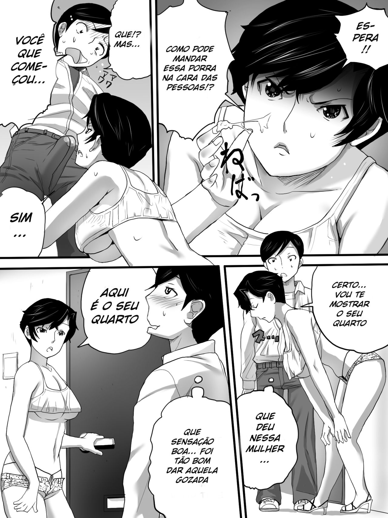 [Sanbaizu] Kanrinin-san wa Bihin [Portuguese-BR] image number 14