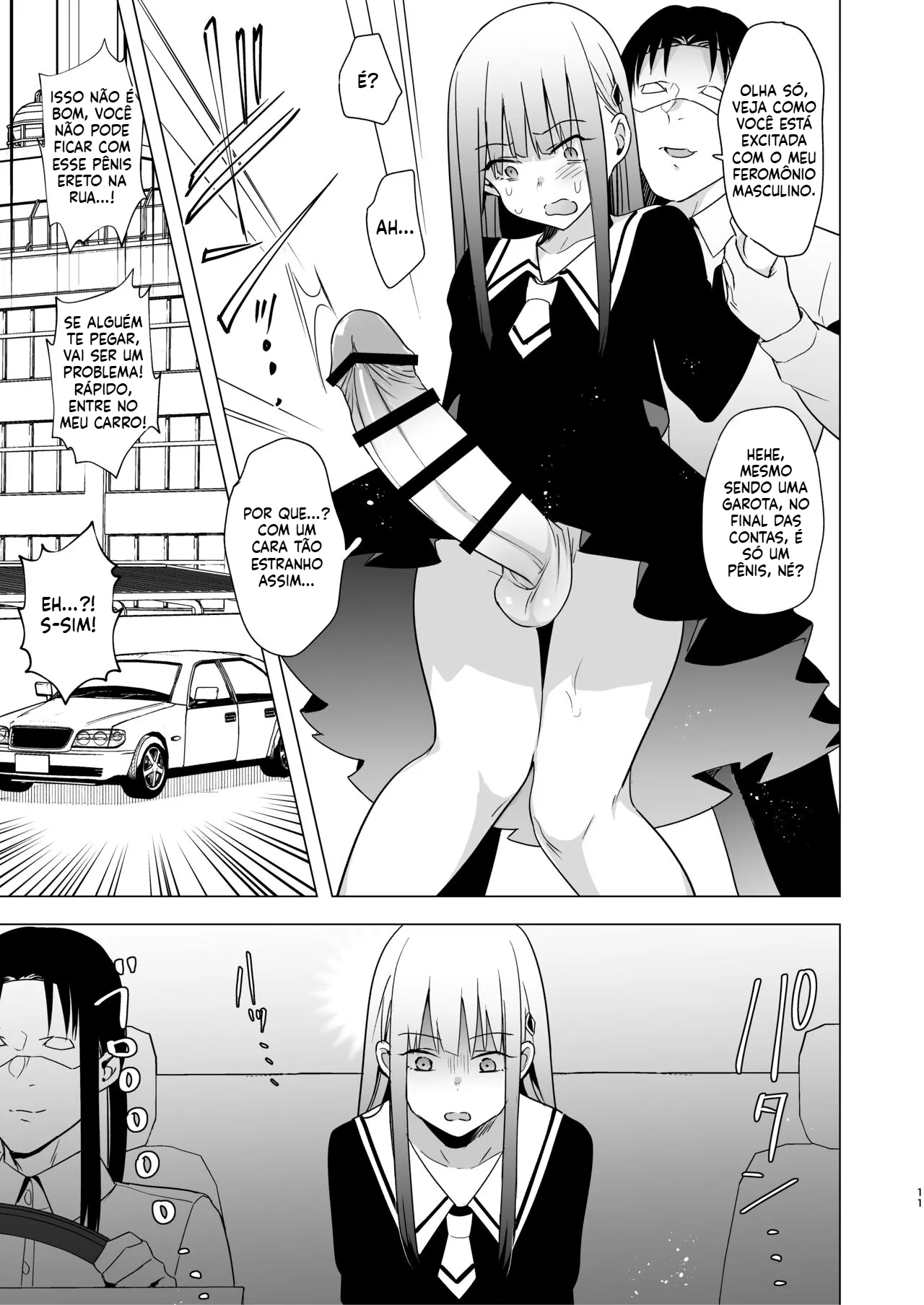 [TETRARA (Tokiwa Yutaka)] Onna no Chinpo to Shiri Miwaku no Session [Portuguese-BR] [Digital] 10eme image