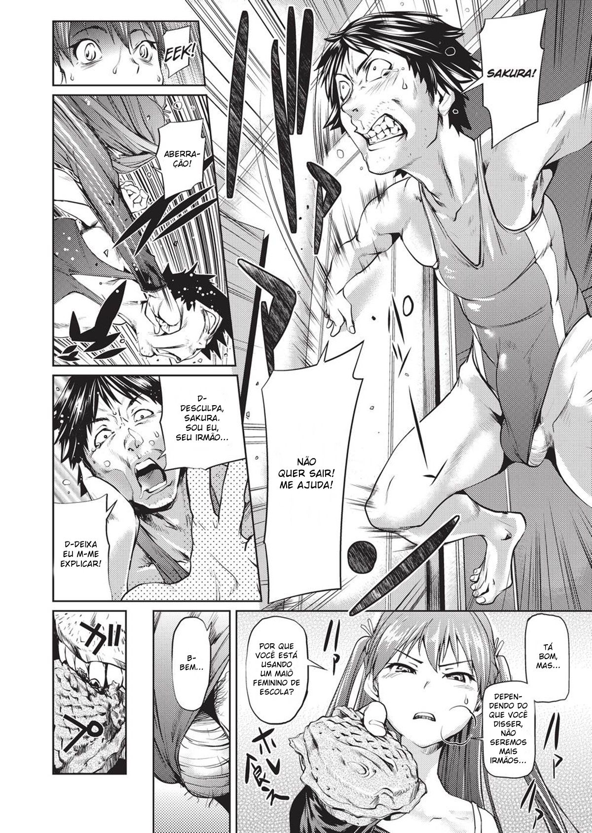 [Shiomaneki] Help! (Shoujo kara Shoujo e...) [Portuguese-BR] [Mundo Hentai] [Decensored] image number 2