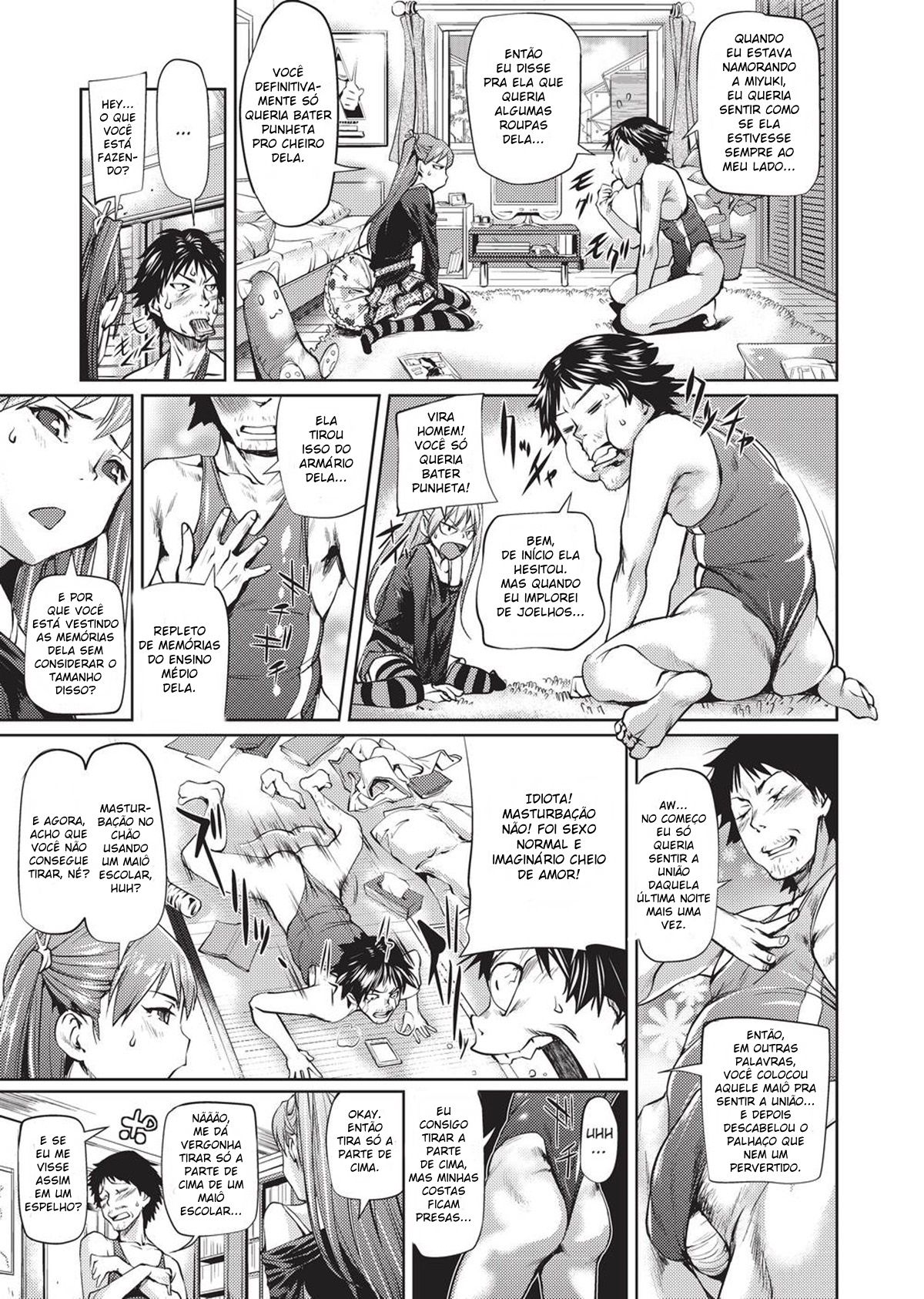 [Shiomaneki] Help! (Shoujo kara Shoujo e...) [Portuguese-BR] [Mundo Hentai] [Decensored] image number 3