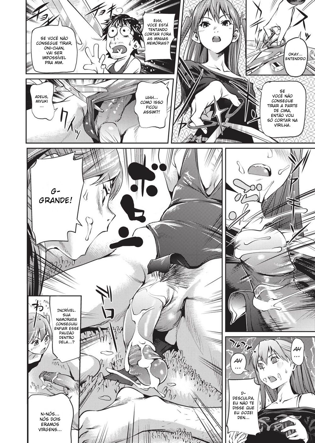 [Shiomaneki] Help! (Shoujo kara Shoujo e...) [Portuguese-BR] [Mundo Hentai] [Decensored] image number 4