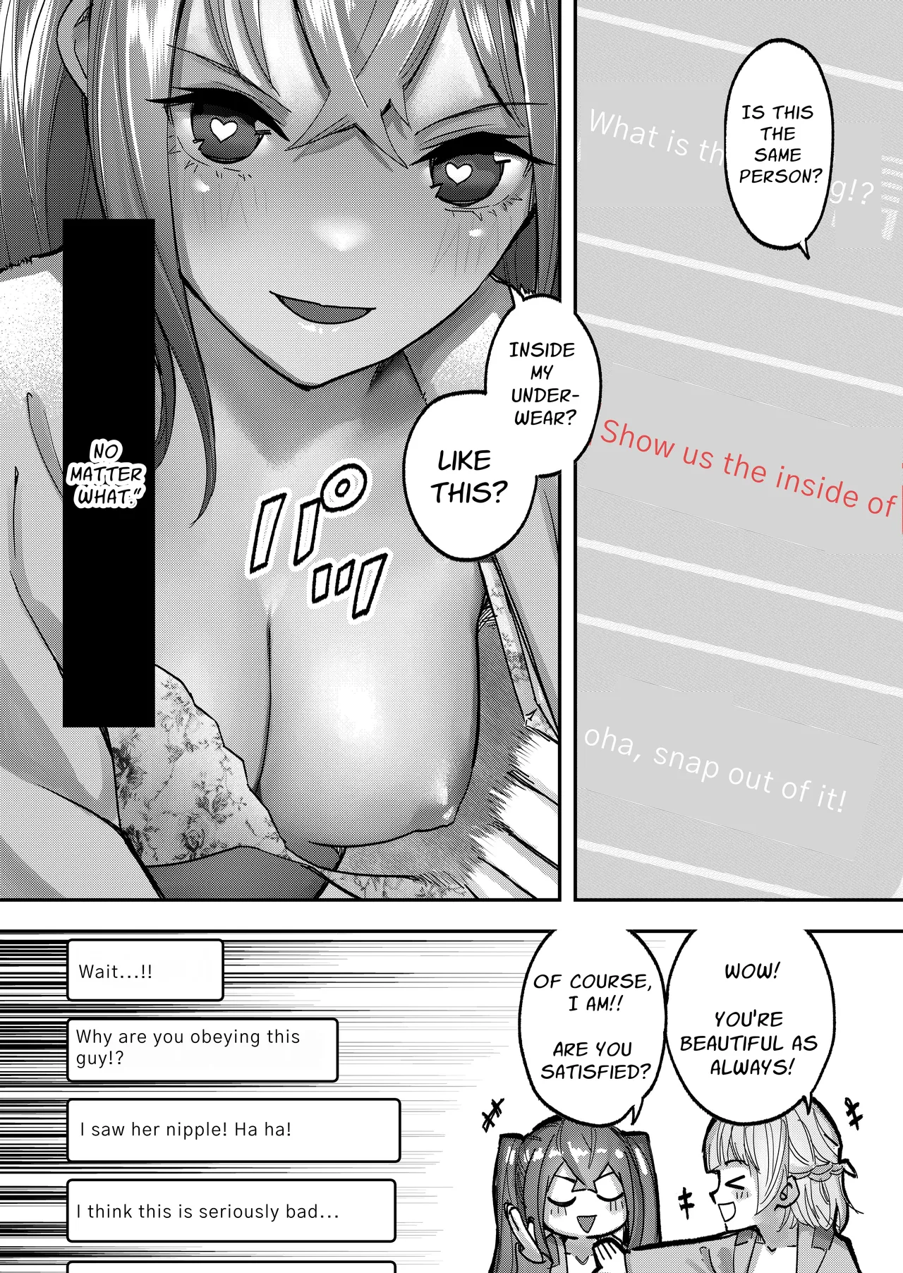 [P&I] Idol ni Saimin Kakete Oppai Misete Morau + -Omake- | Entrance Idols and Have Them Expose Their Breasts + ~Bonus~ [English] [Solid Rose] image number 29