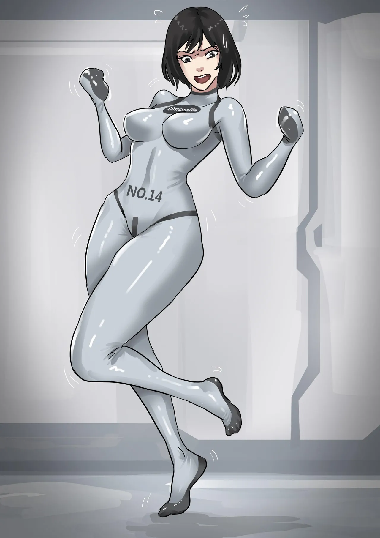 [King] 生化危机——绝美全包女囚 01-04 image number 20