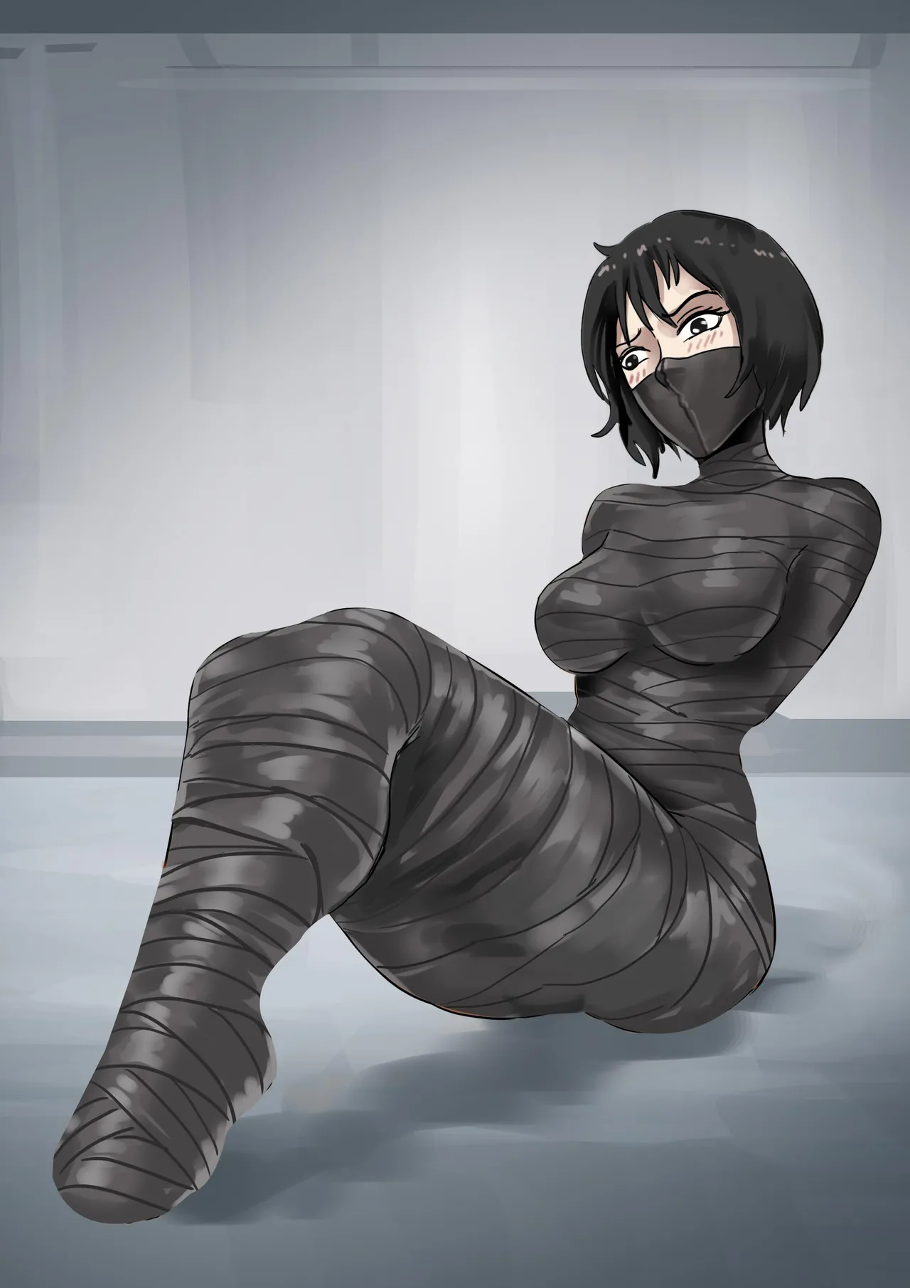 [King] 生化危机——绝美全包女囚 01-04 image number 27