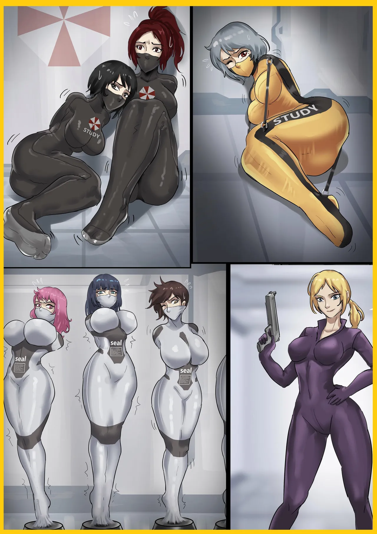 [King] 生化危机——绝美全包女囚 01-04 image number 28