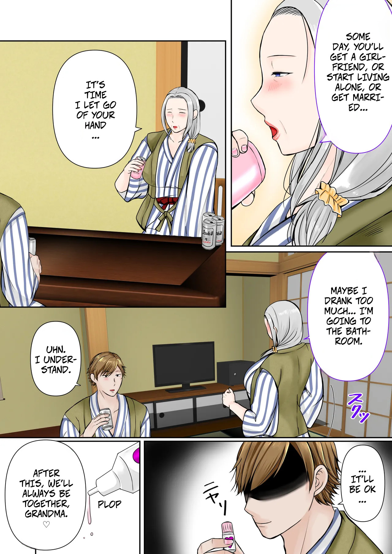 [Popotto Denki Ichigouten] A 3-Day, 2-Night Hot Spring Trip With My Grandmother (Part 1) -- Sobo to 2-haku 3-kka Onsen Ryokou Zenpen numero di immagine  9