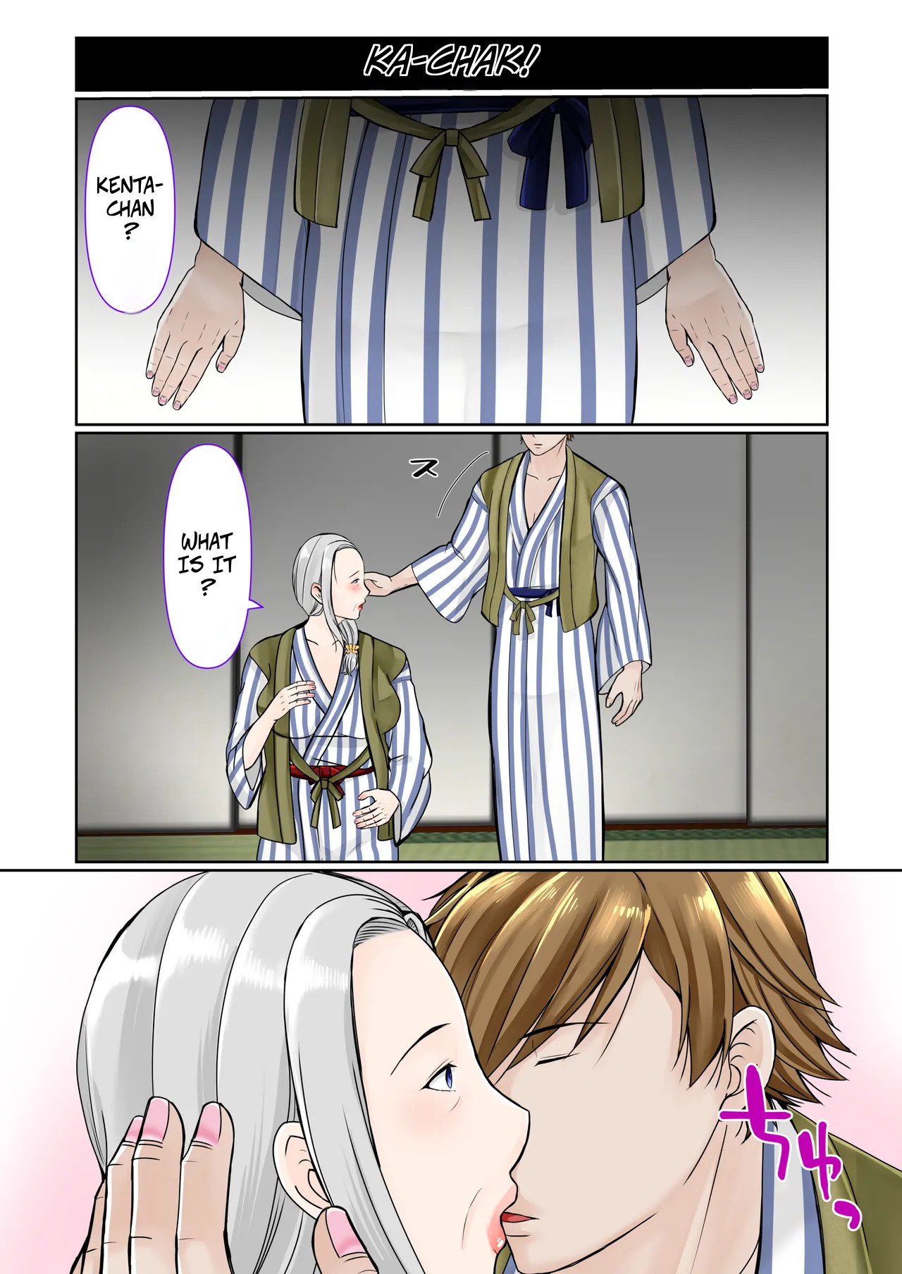 [Popotto Denki Ichigouten] A 3-Day, 2-Night Hot Spring Trip With My Grandmother (Part 1) -- Sobo to 2-haku 3-kka Onsen Ryokou Zenpen numero di immagine  11