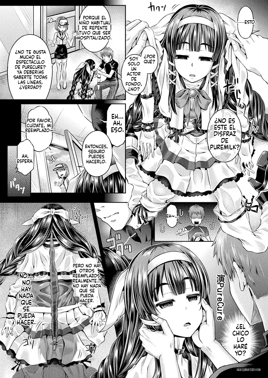 [Taniguchi-san] Kyou wa Kawari ni "Naka no Hito" | La persona detrás del personaje. (COMIC Unreal 2017-10 Vol. 69) [Spanish] [Digital] image number 2