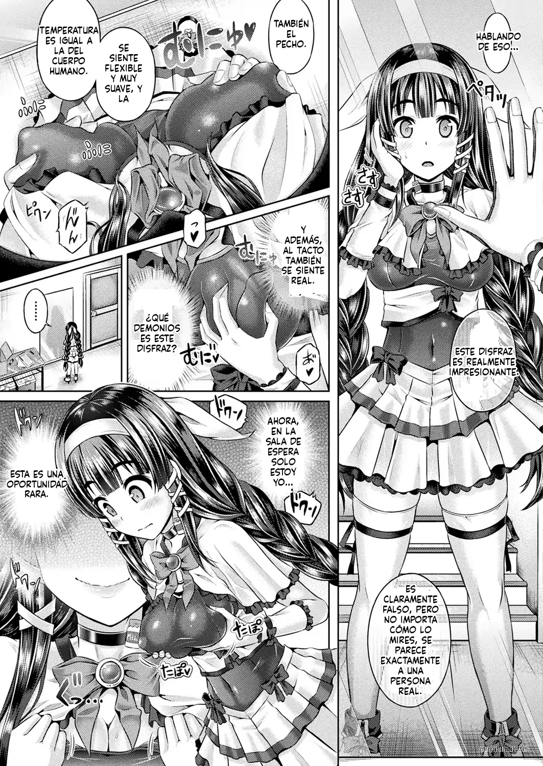 [Taniguchi-san] Kyou wa Kawari ni "Naka no Hito" | La persona detrás del personaje. (COMIC Unreal 2017-10 Vol. 69) [Spanish] [Digital] image number 5