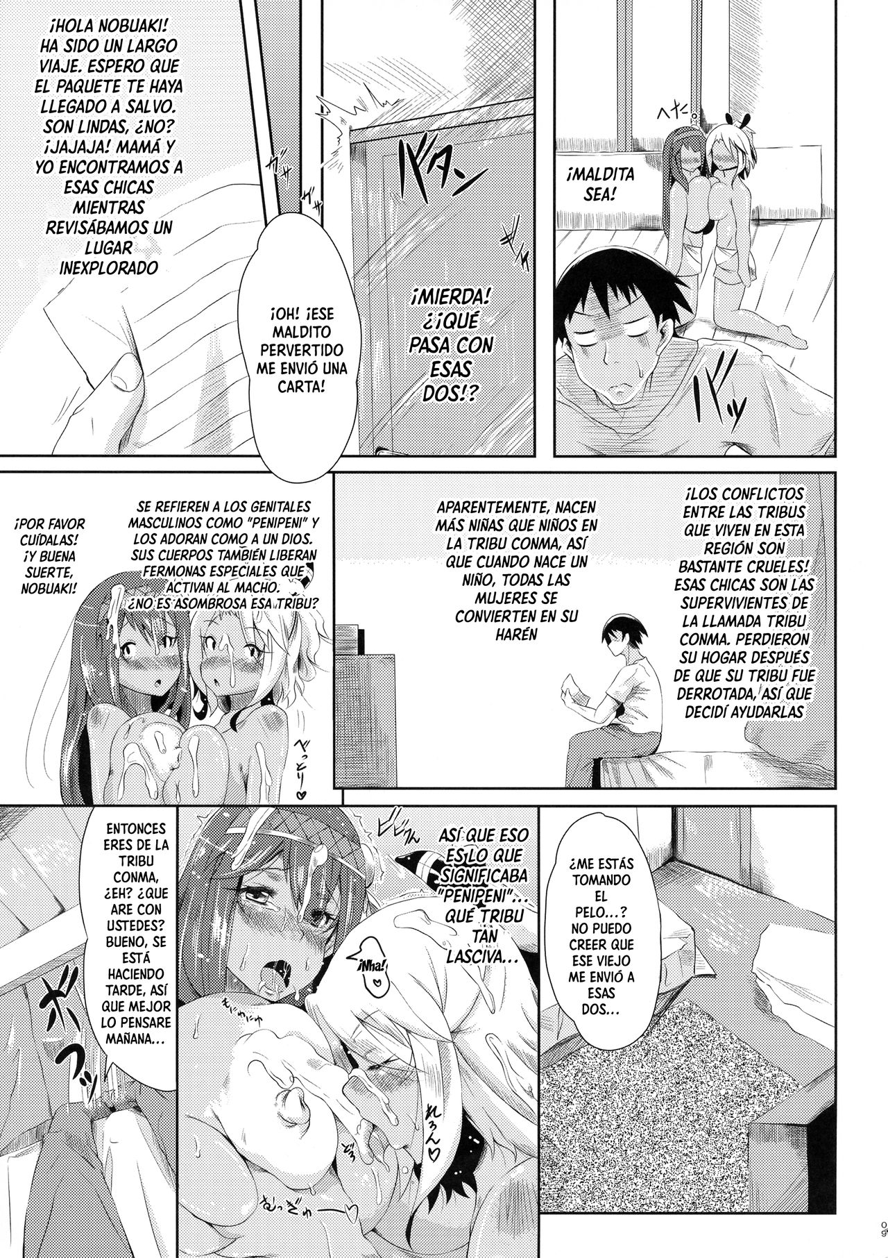 [Cluster (Tsuchinoshita Kaeru)] Hikyou kara no Okurimono | Entregado desde una región inexplorada [Spanish] image number 9