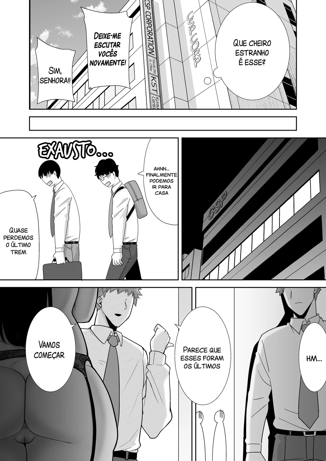 An Abusive Boss Who Exploit Her Employee 2 [Portugese] [Uncensored] image number 29