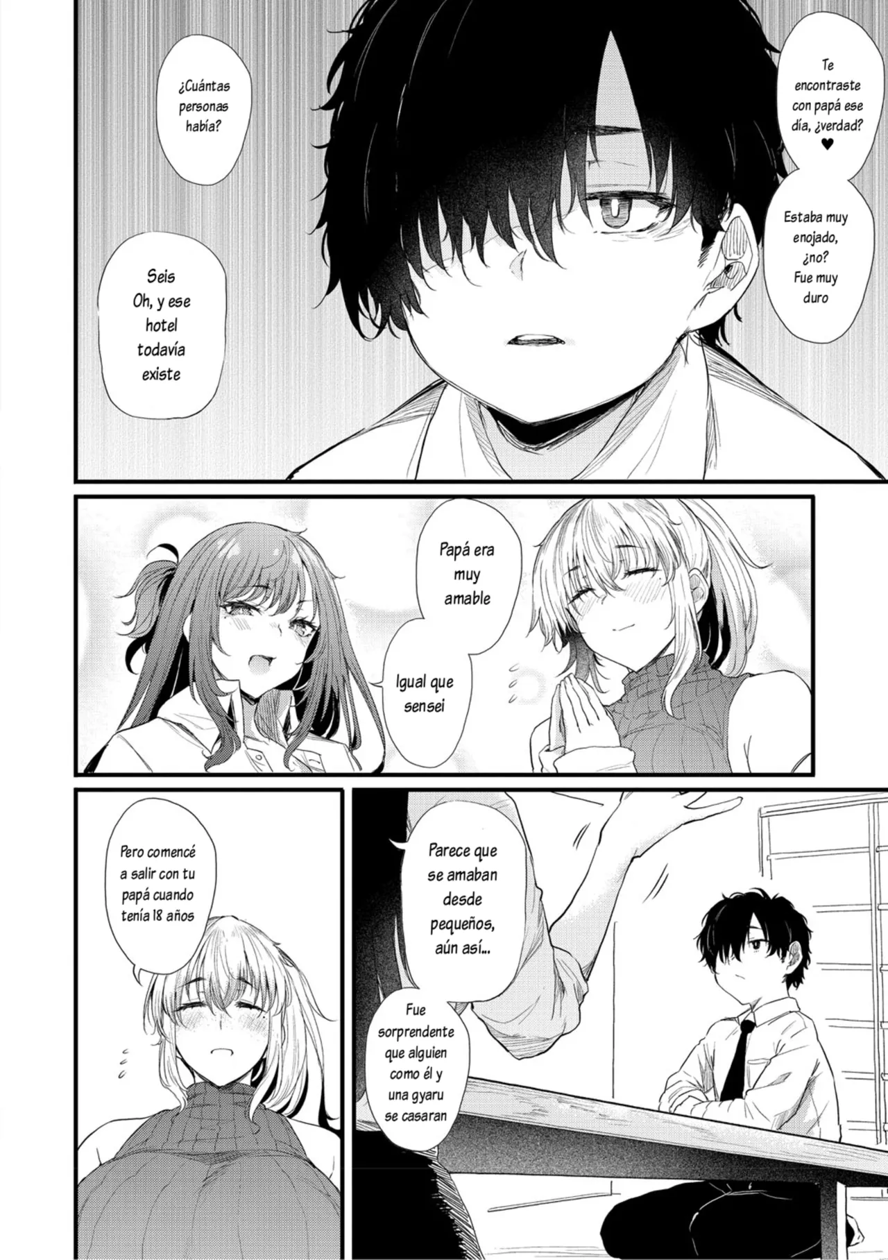 Nusmusbim] Ayase Gyaru wa Boku ni Muchuu - Okaasan mo Maze nasaiyo - Chuuhen (Love wa Gal kara Hajimaru Unmei) [Spanish] [Lovely Diablesse Scan] [Digital] 图片编号 2