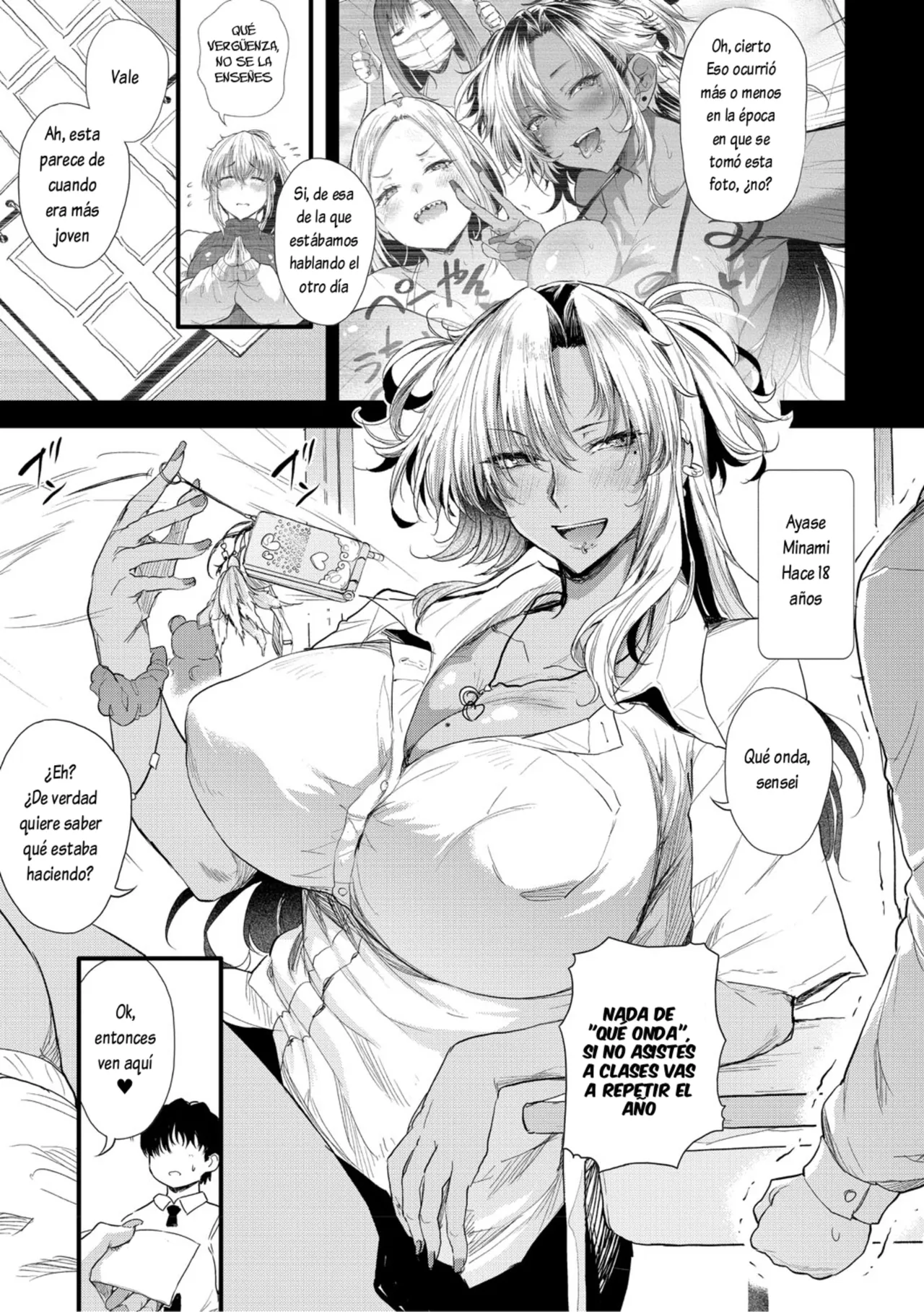 Nusmusbim] Ayase Gyaru wa Boku ni Muchuu - Okaasan mo Maze nasaiyo - Chuuhen (Love wa Gal kara Hajimaru Unmei) [Spanish] [Lovely Diablesse Scan] [Digital] 图片编号 3