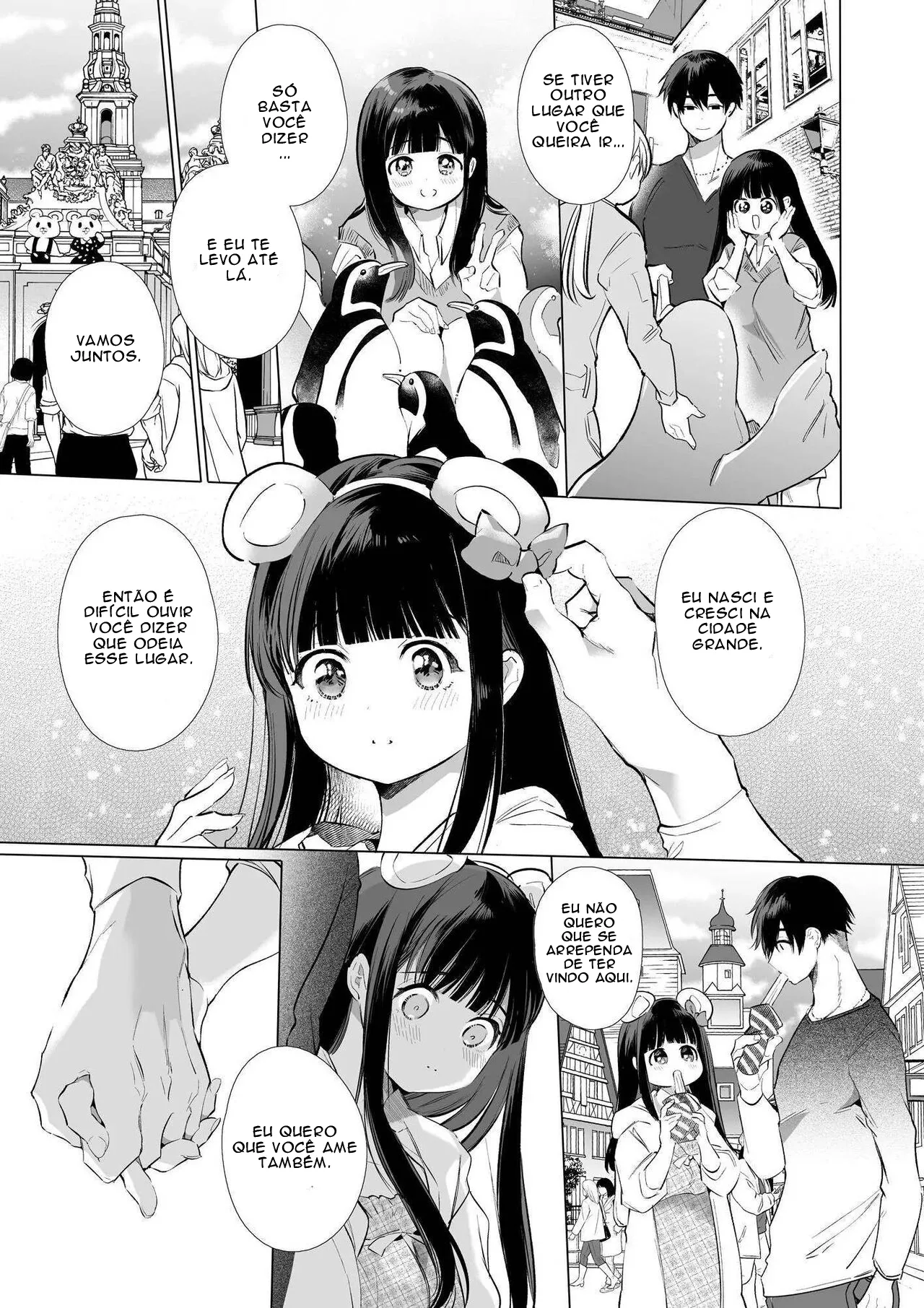 [Yamamoto Tomomitsu] Mayu-chan NTR ~Daigaku Shingaku no Tame Joukyou Shita Kanojo ga Onzoushi ni Tsukamari Dekiai Sarete Shimatta~ [Portuguese-BR] Bildnummer 40